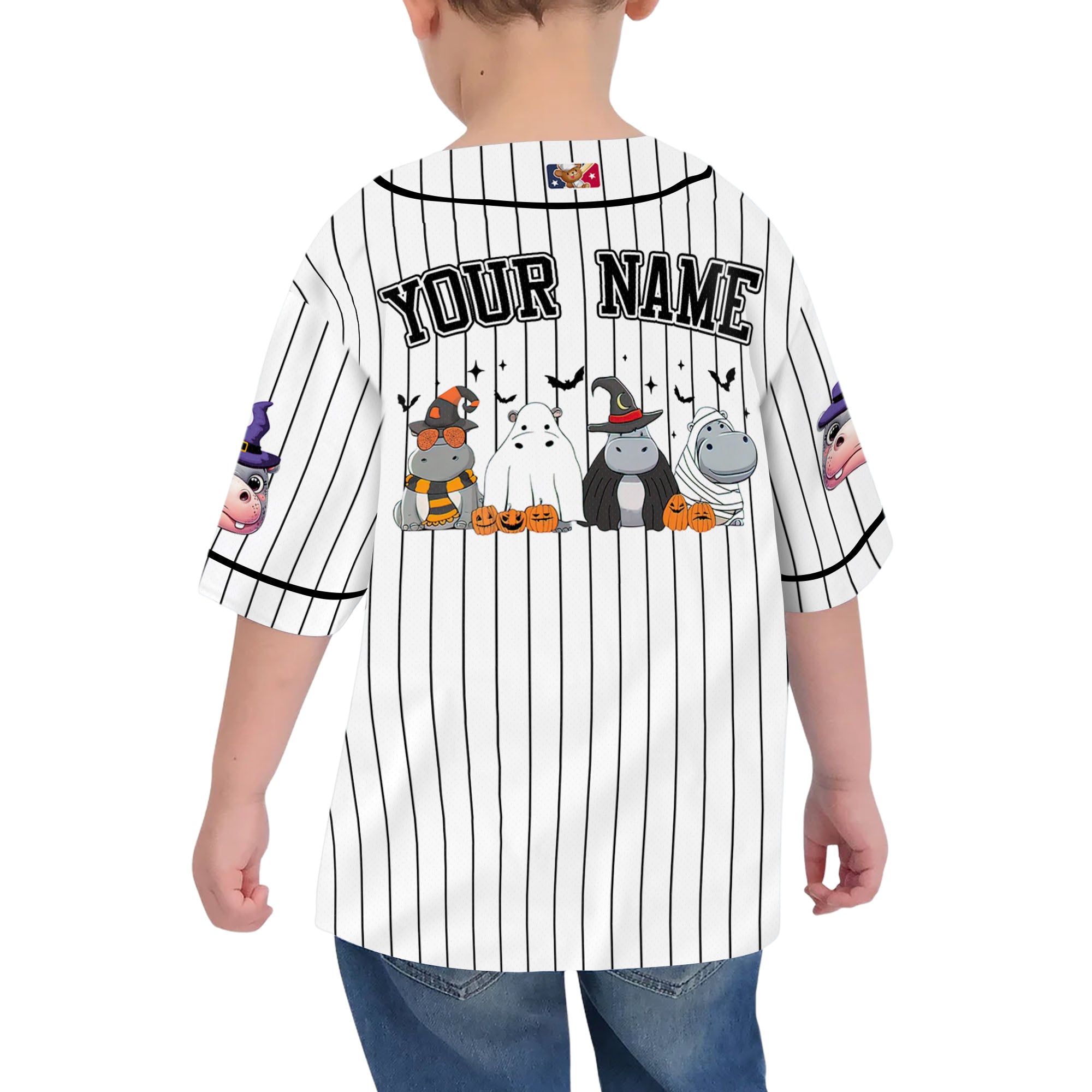 personalize-moo-deng-hippo-halloween-black-baseball-jersey-i2-5886