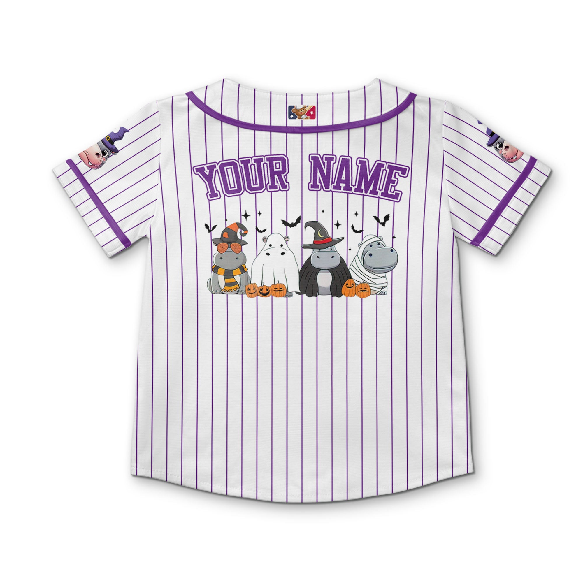 personalize-moo-deng-hippo-halloween-purple-baseball-jersey-i2-4167