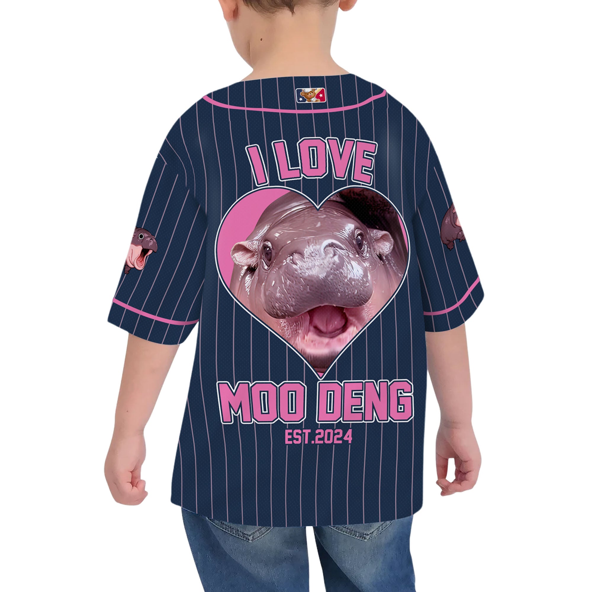 personalize-moo-deng-i-love-moo-deng-navy-striped-baseball-jersey-i2-6613