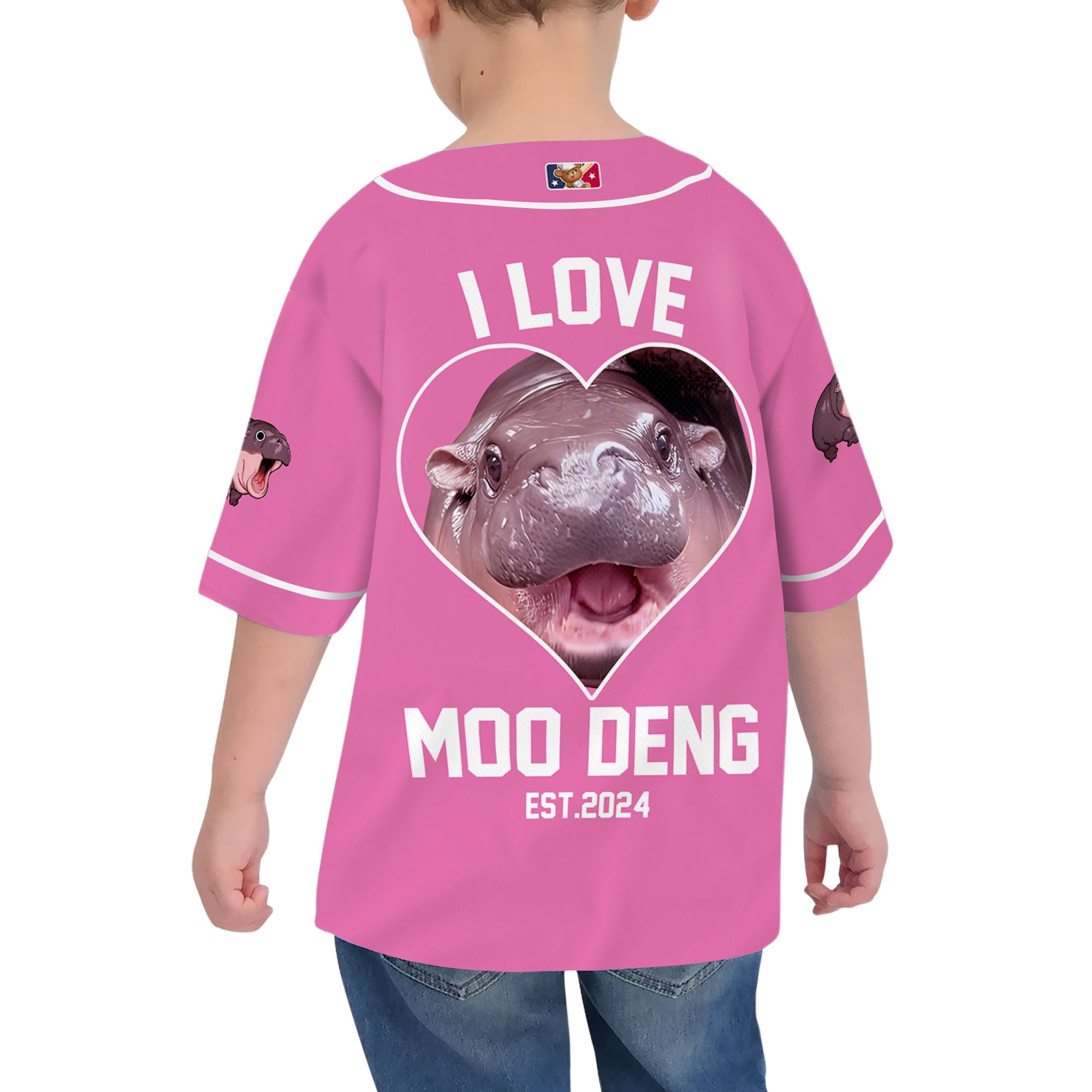 personalize-moo-deng-i-love-moo-deng-pink-baseball-jersey-i2-6204