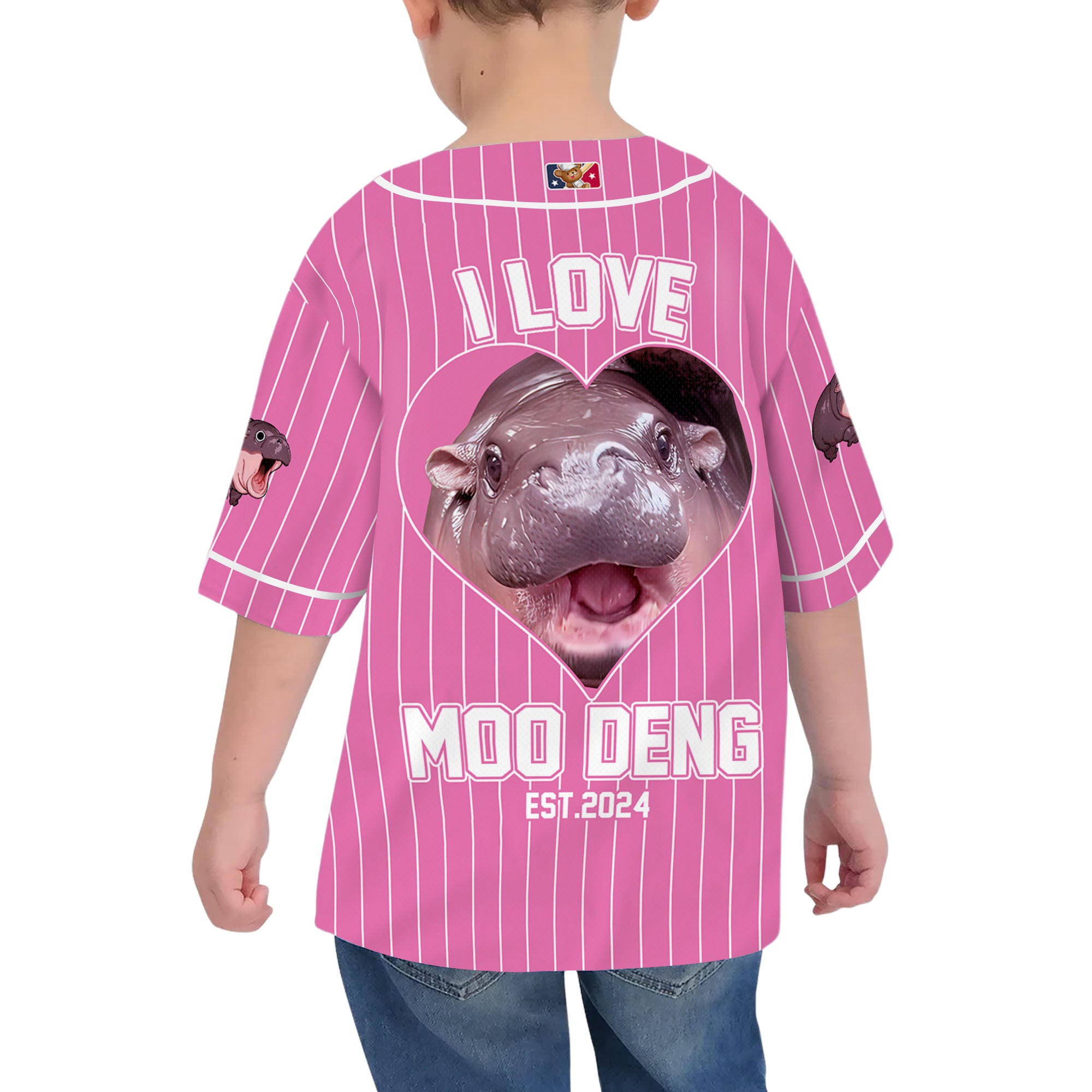 personalize-moo-deng-i-love-moo-deng-pink-striped-baseball-jersey-i2-2507