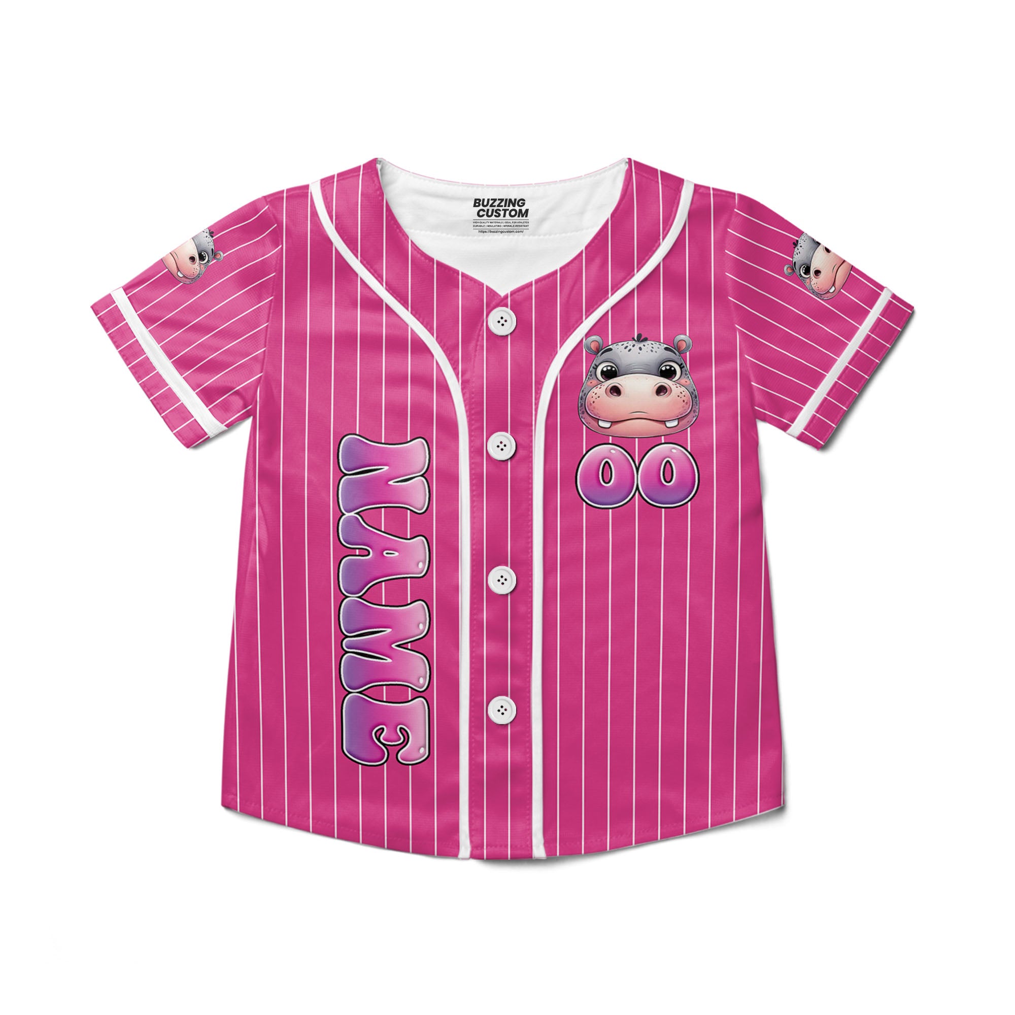 personalize-moo-deng-vintage-bootleg-funny-pink-white-striped-baseball-jersey-i2-7225