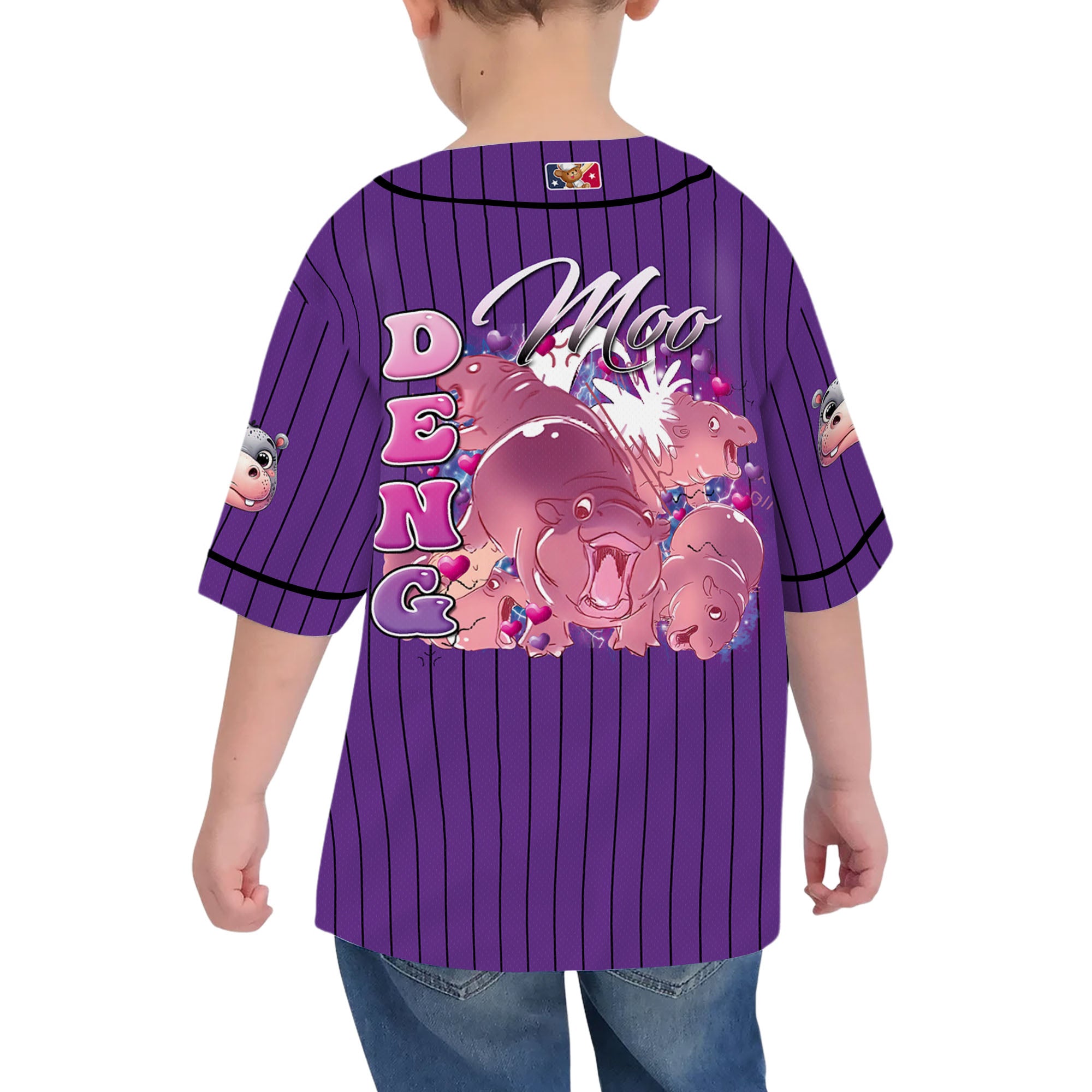 personalize-moo-deng-vintage-bootleg-funny-purple-black-striped-baseball-jersey-i2-5543