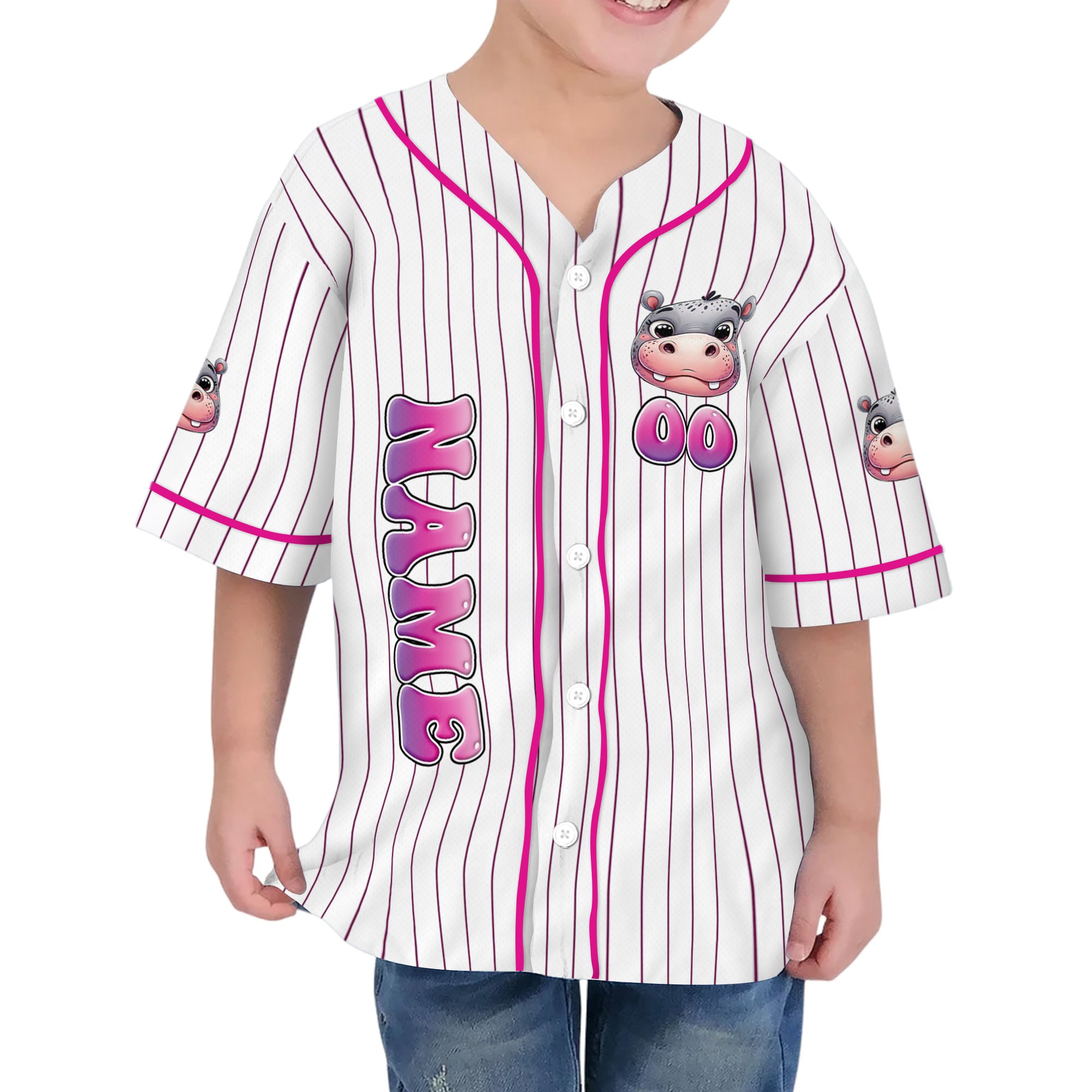 personalize-moo-deng-vintage-bootleg-funny-white-pink-striped-baseball-jersey-i2-7621