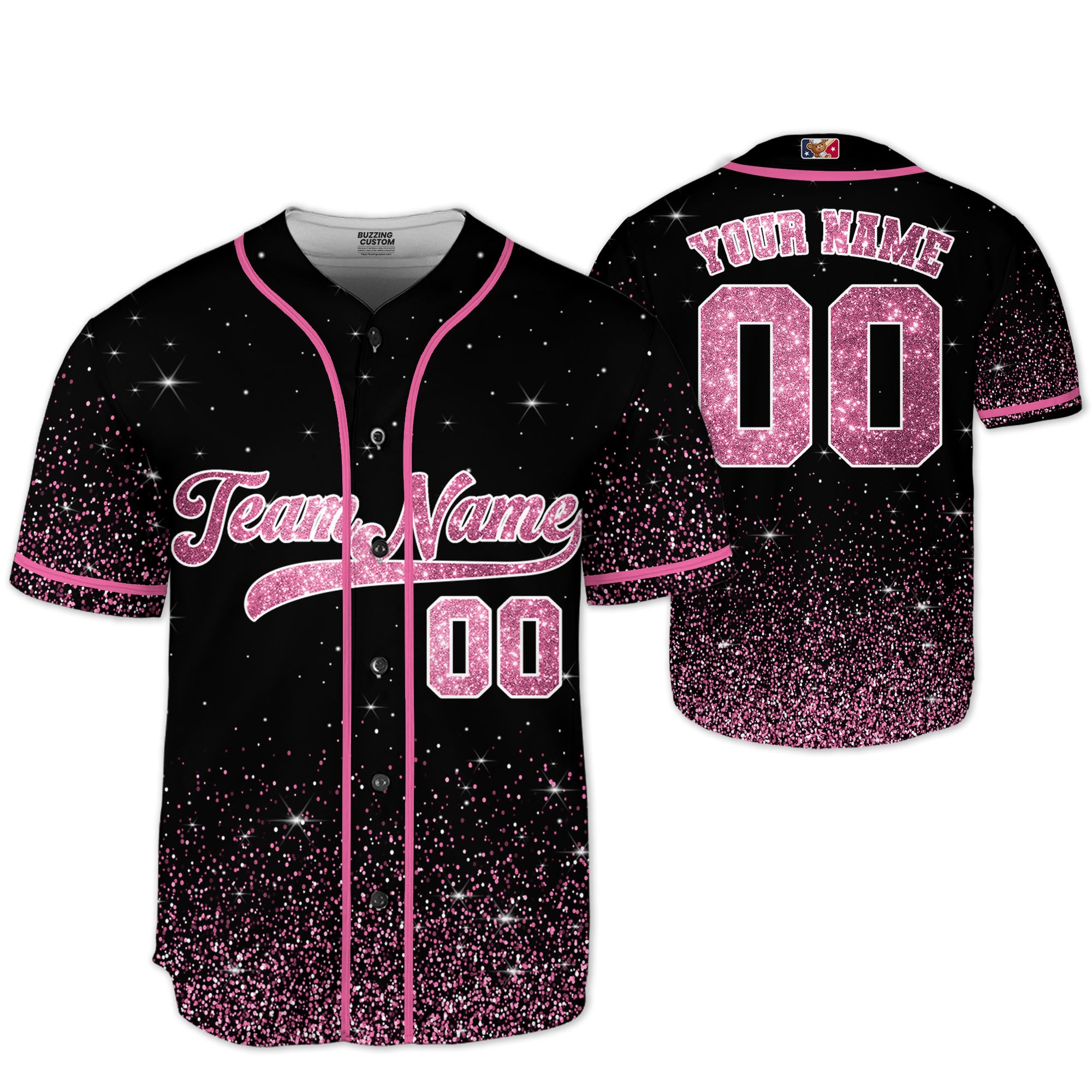 personalize-name-and-number-color-glitter-pink-baseball-jersey-pa30-1325