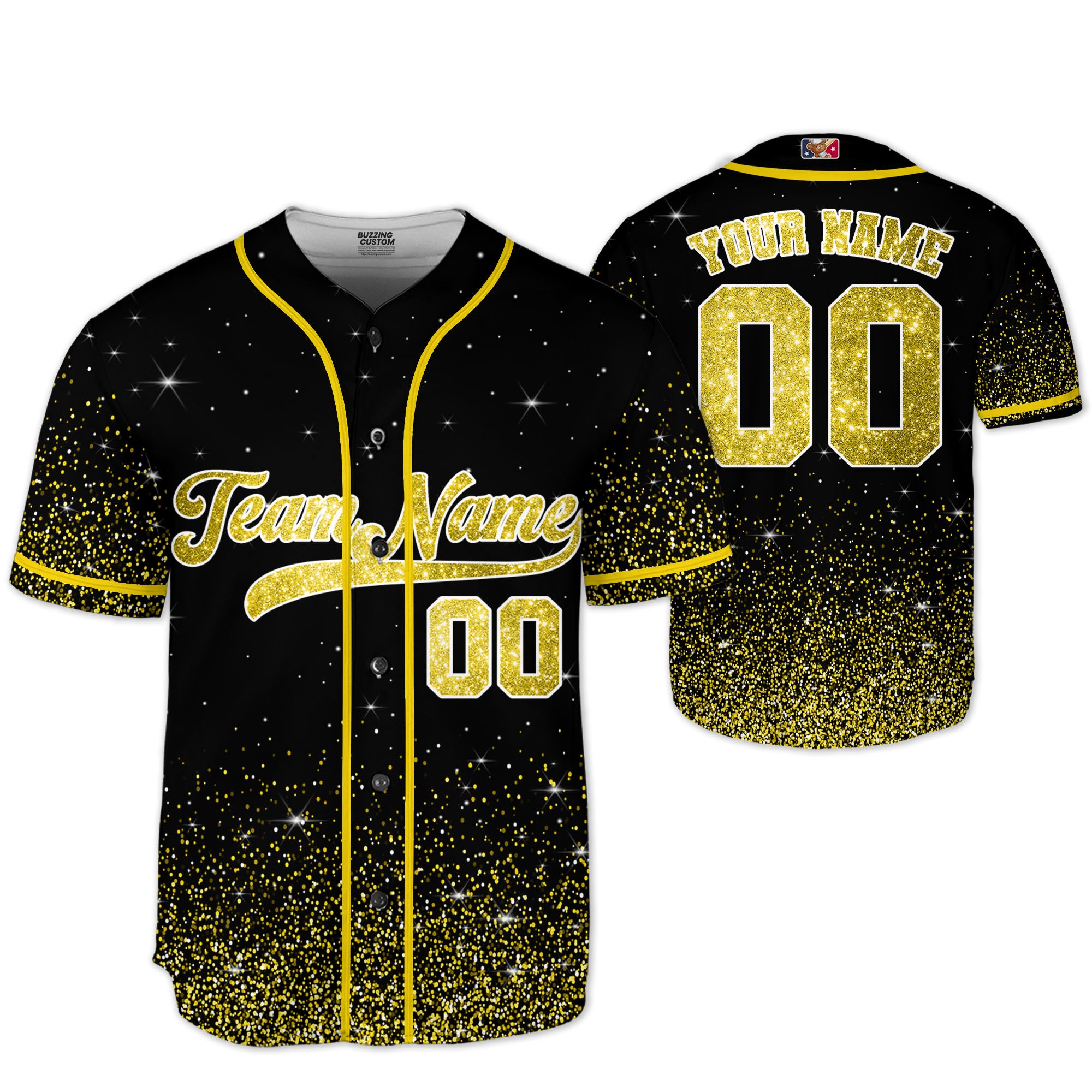 personalize-name-and-number-color-glitter-yellow-baseball-jersey-pa30-6428