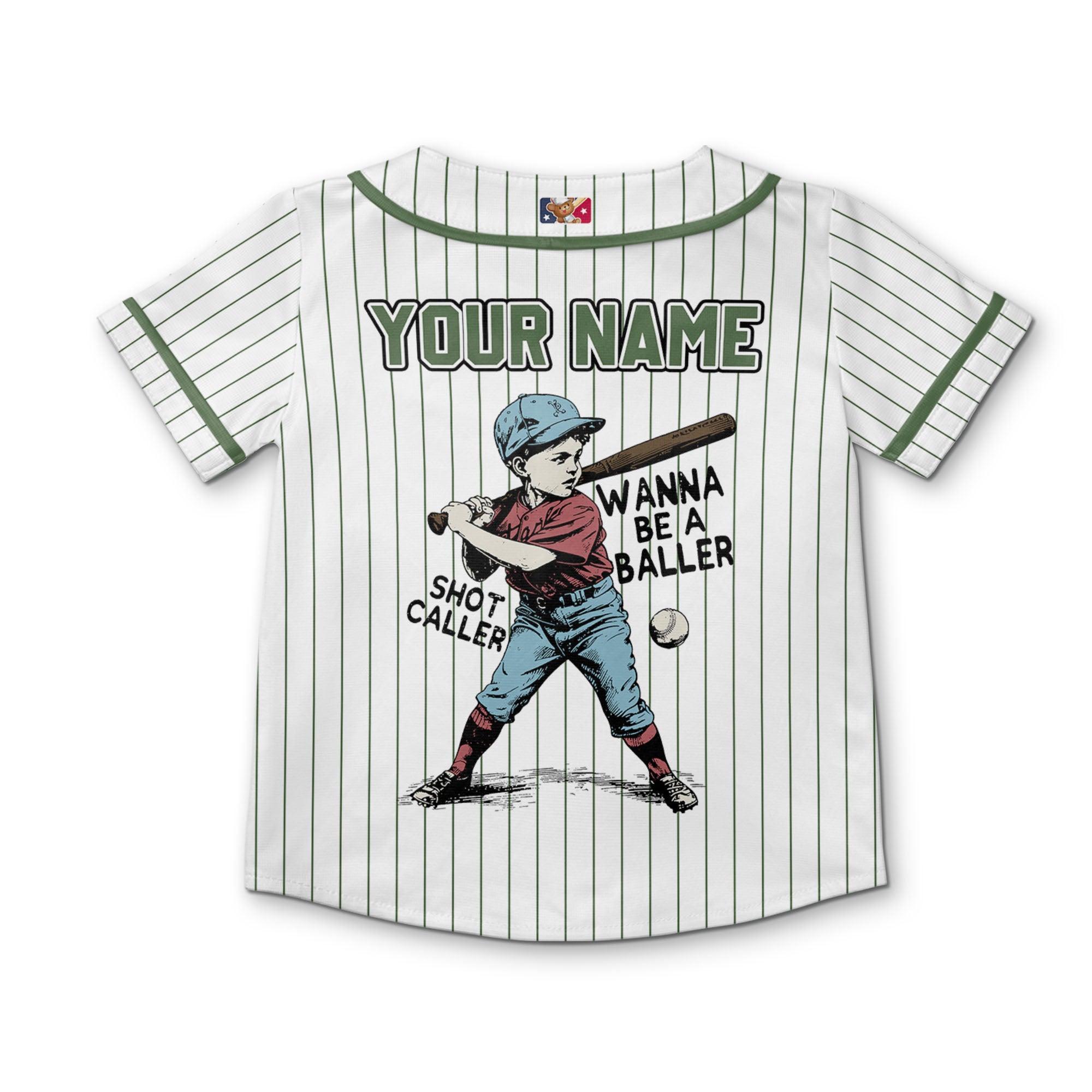 personalize-retro-kid-play-baseball-jersey-green-i1-8390