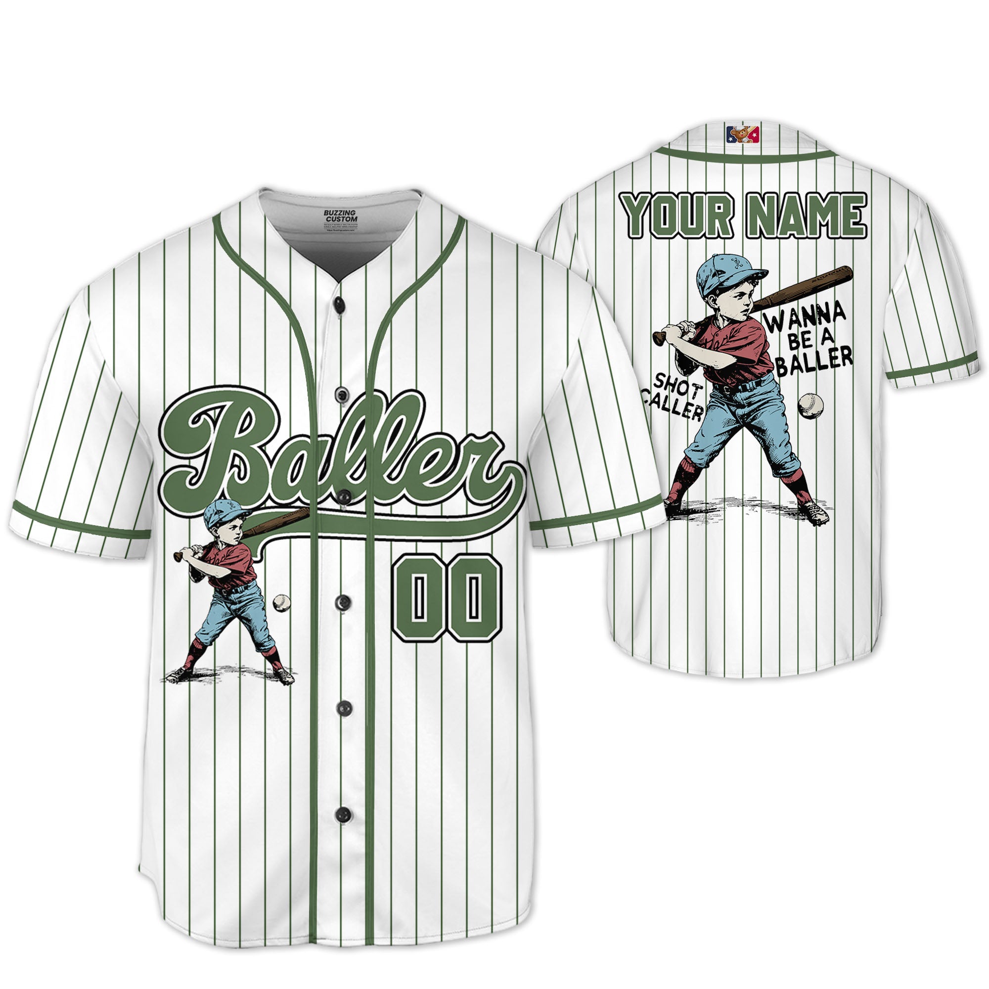 personalize-retro-kid-play-baseball-jersey-green-i1-8390