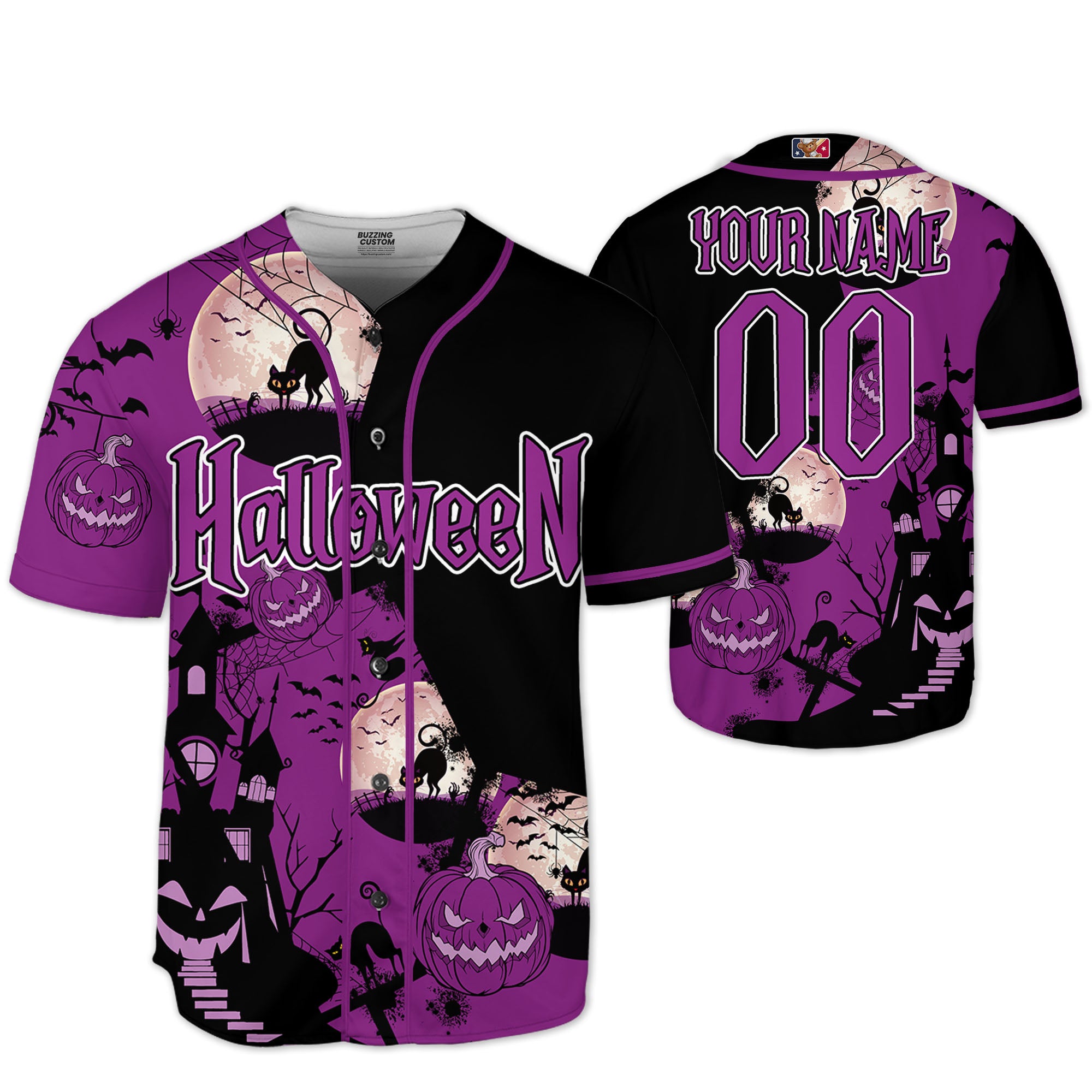 personalize-scary-halloween-black-cat-style-purple-i3-8652