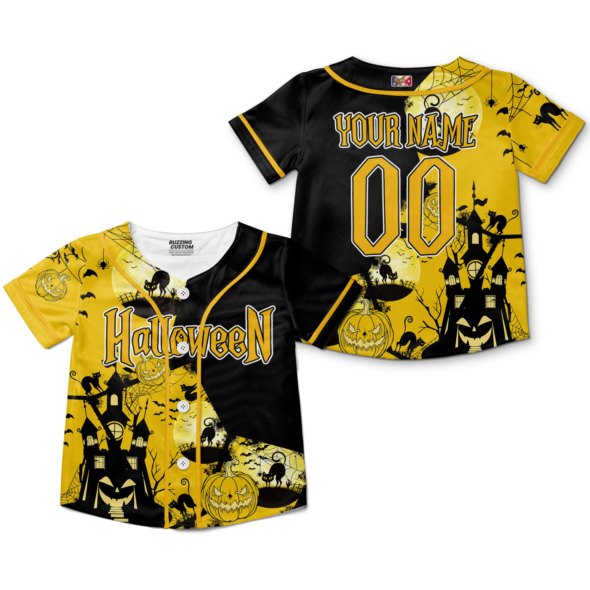 personalize-scary-halloween-black-cat-style-yellow-i3-1227