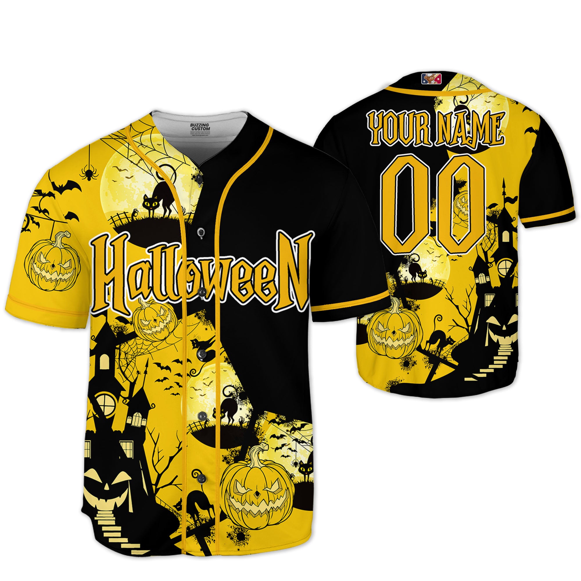 personalize-scary-halloween-black-cat-style-yellow-i3-1227