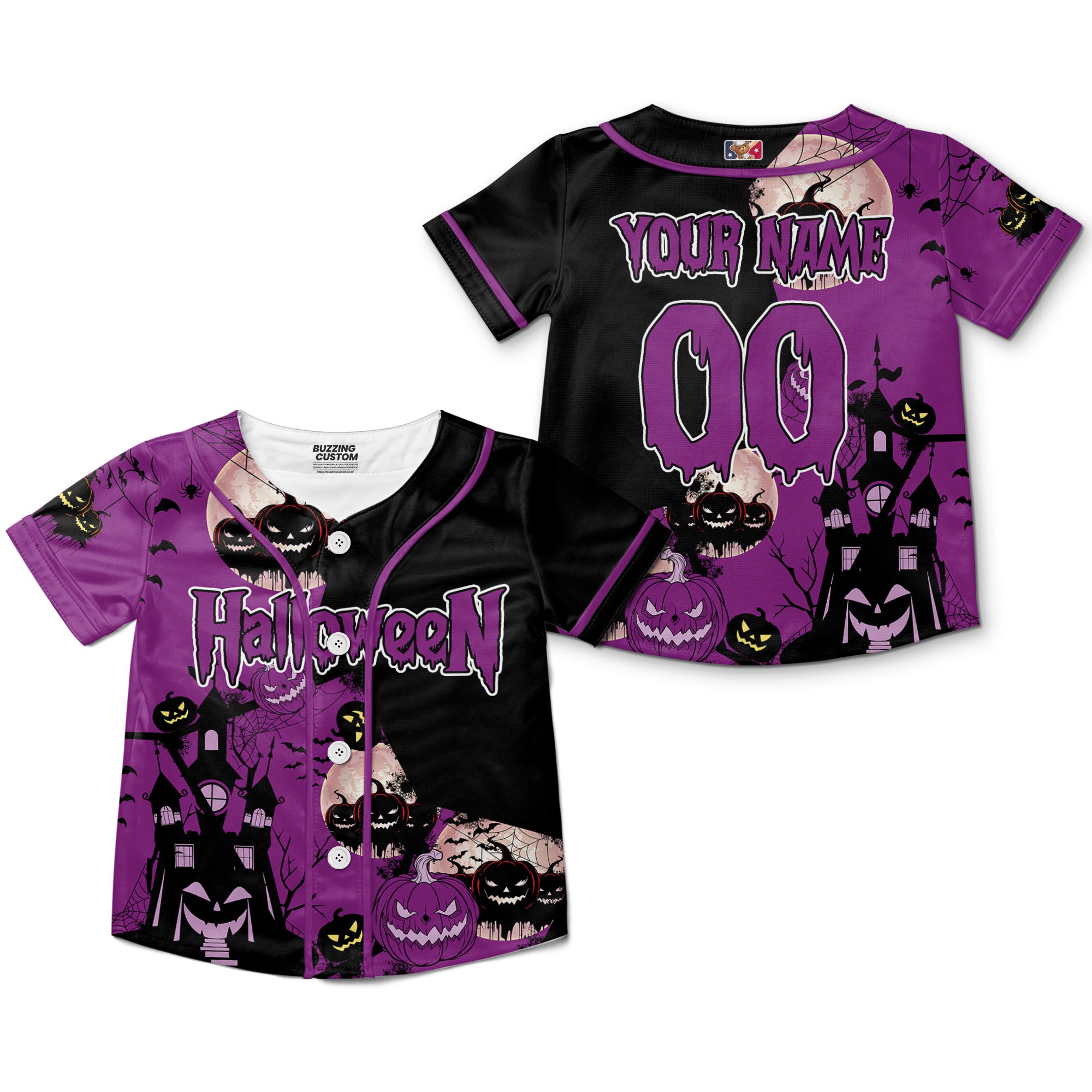 personalize-scary-halloween-pumpkin-style-purple-i3-5213