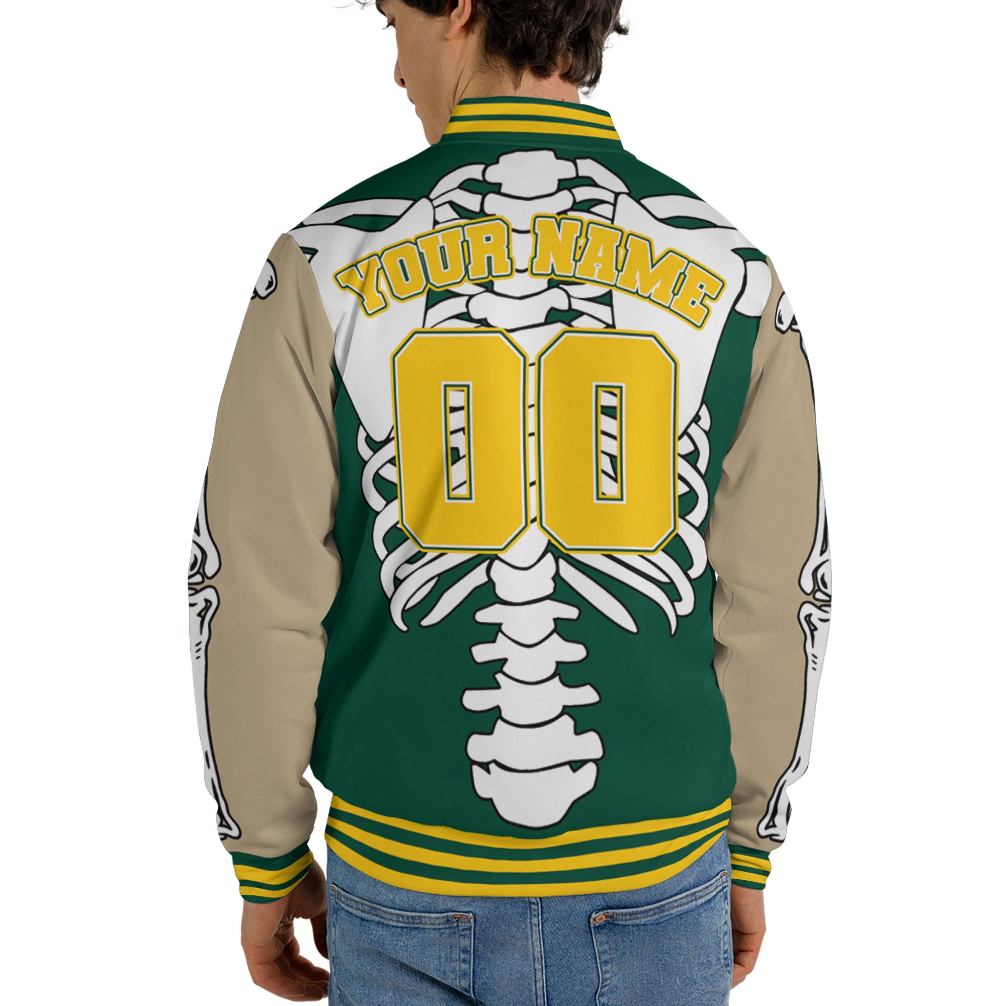 personalize-skull-skeleton-awesome-varsity-green-nda06-8113