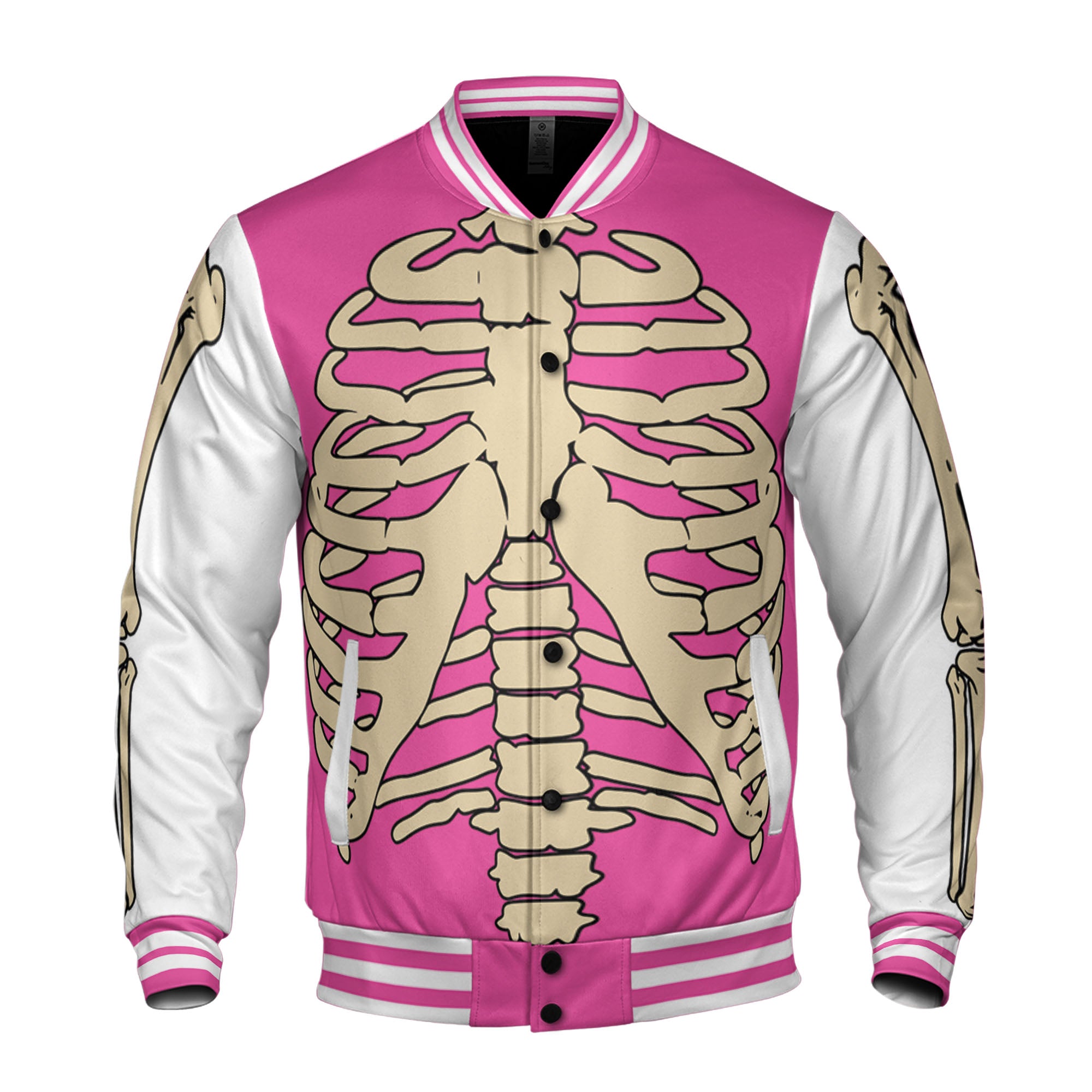 personalize-skull-skeleton-awesome-varsity-pink-nda06-7879