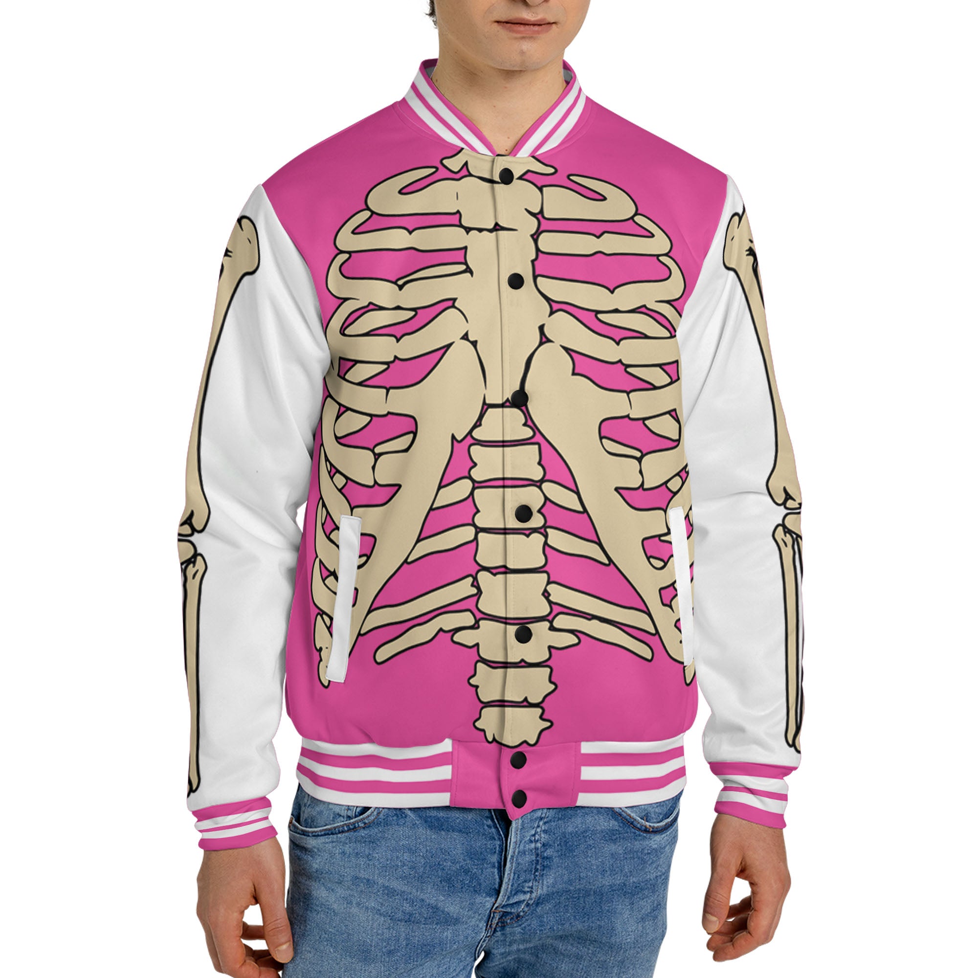 personalize-skull-skeleton-awesome-varsity-pink-nda06-7879