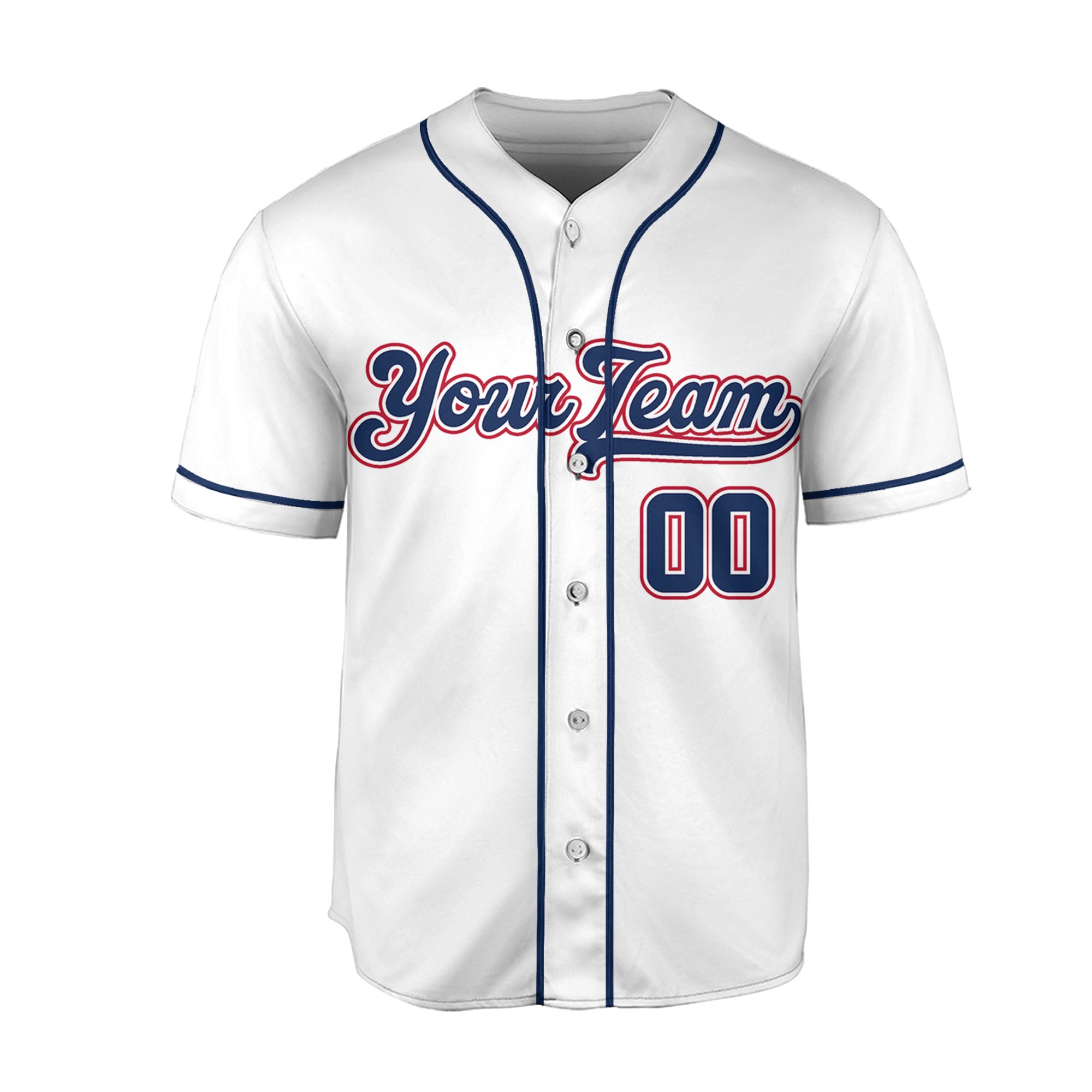 Personalize-Team-Name-And-Number-Cool-Baseball-Sport-White-Navy-Color