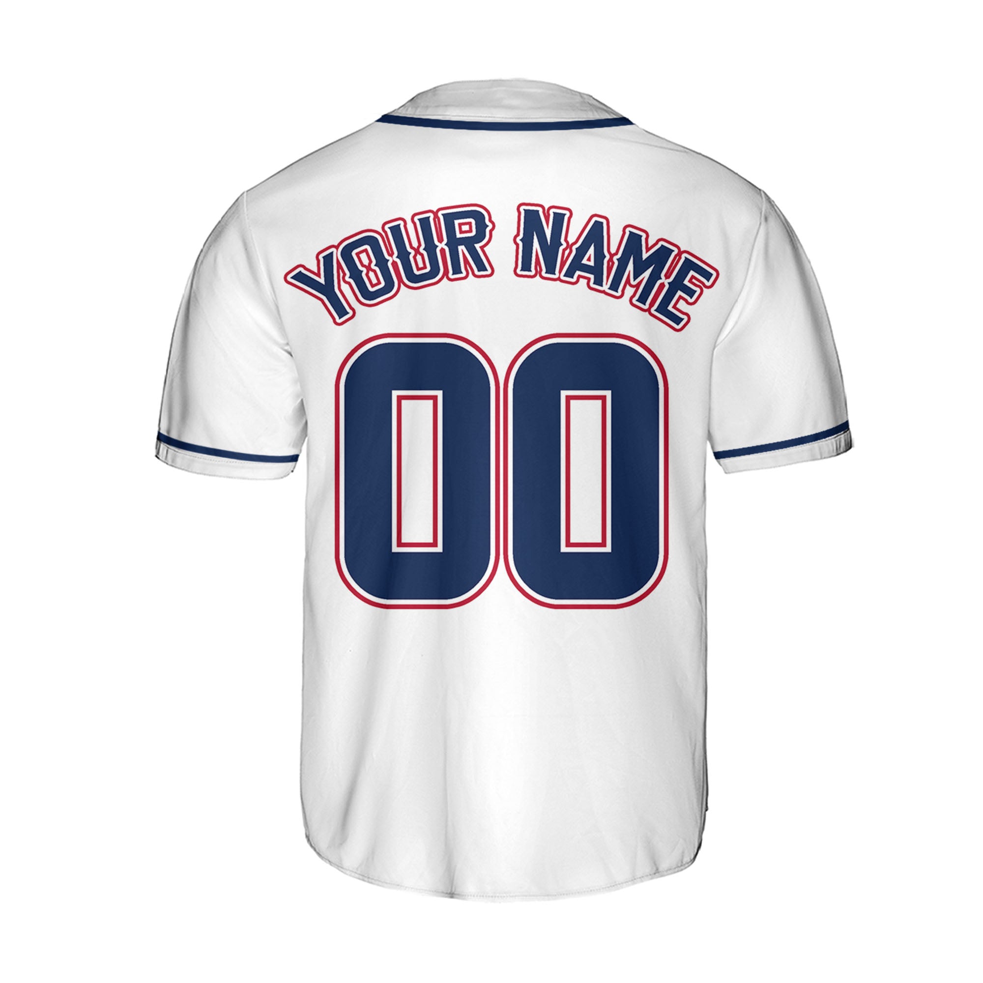 Personalize-Team-Name-And-Number-Cool-Baseball-Sport-White-Navy-Color