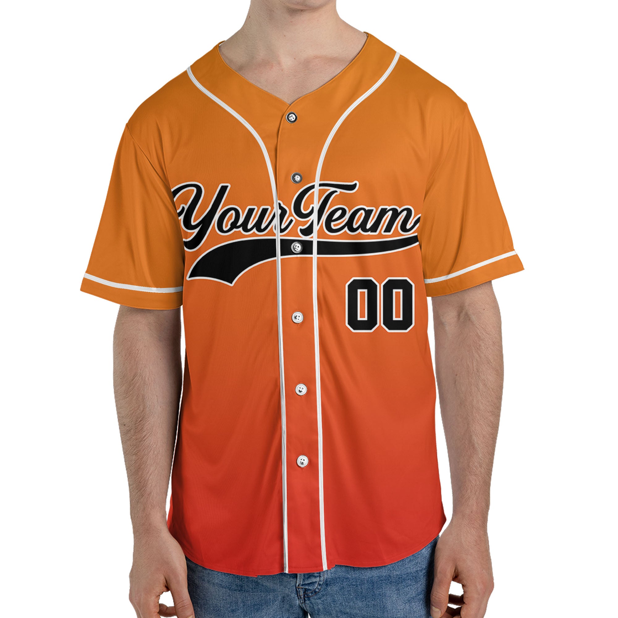 Personalize-Team-Name-And-Number-Gradient-Colorful-Style-Orange-Red