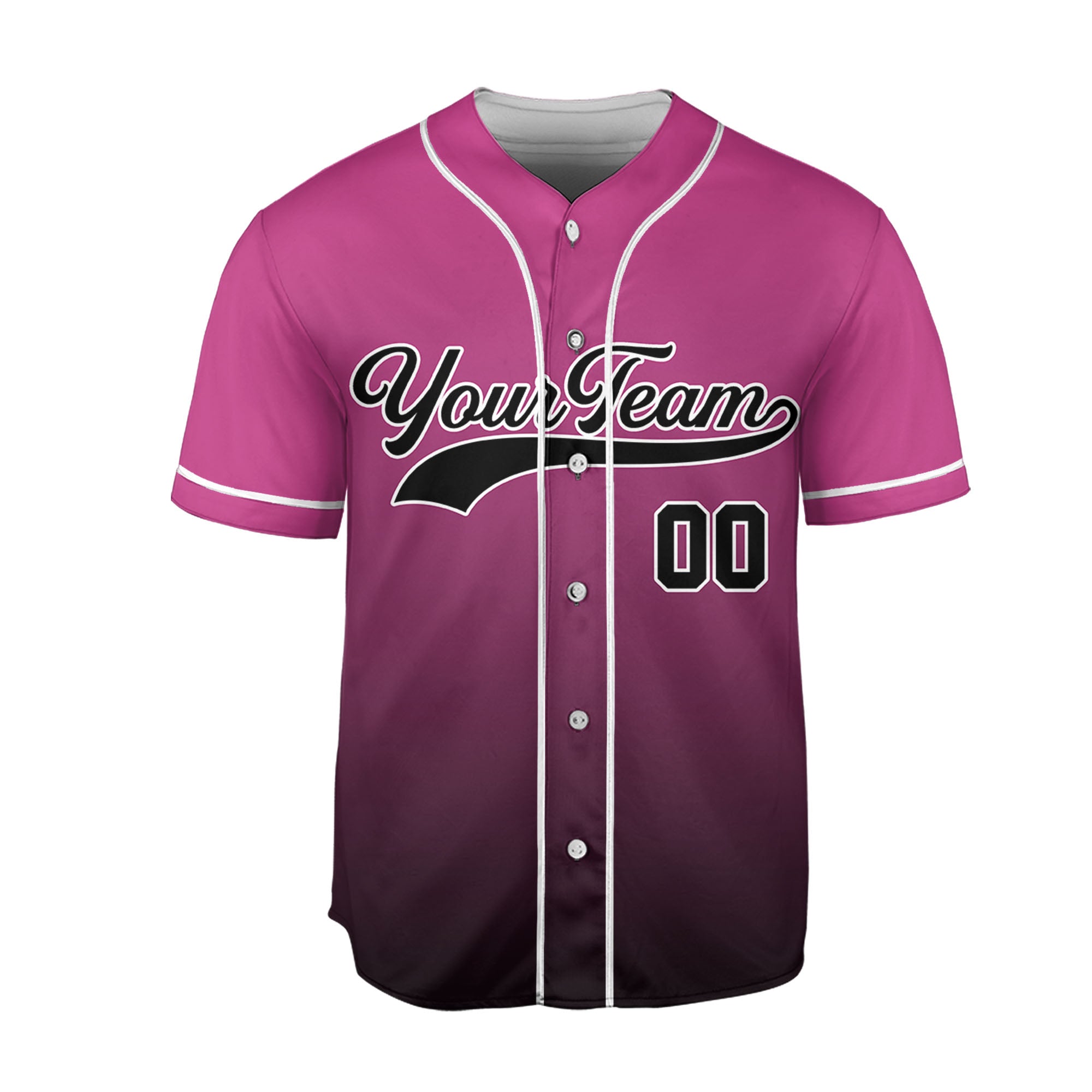Personalize-Team-Name-And-Number-Gradient-Colorful-Style-Pink-Black