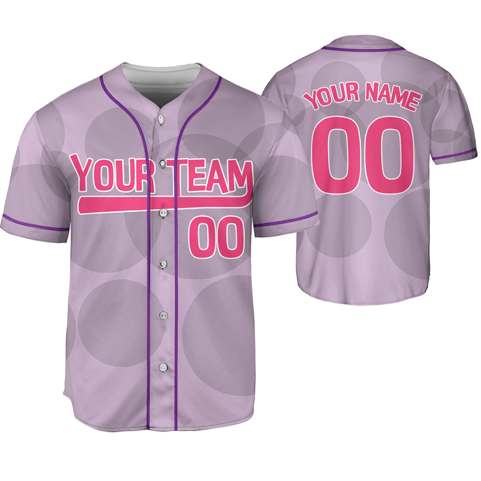 Personalize-Team-Name-And-Number-ISO-Awesome-Light-Purple