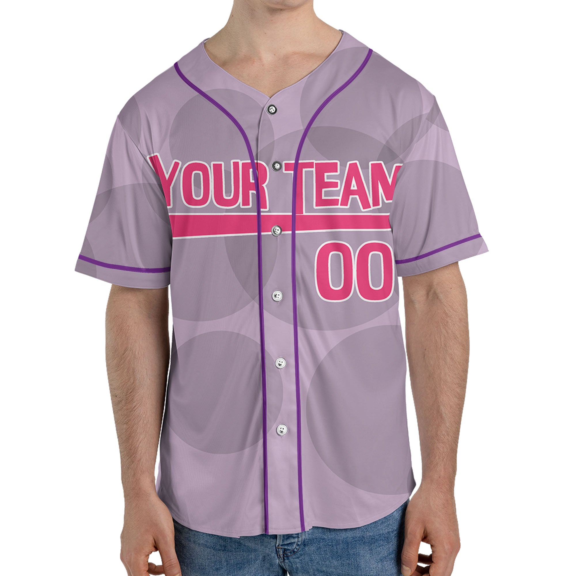 Personalize-Team-Name-And-Number-ISO-Awesome-Light-Purple