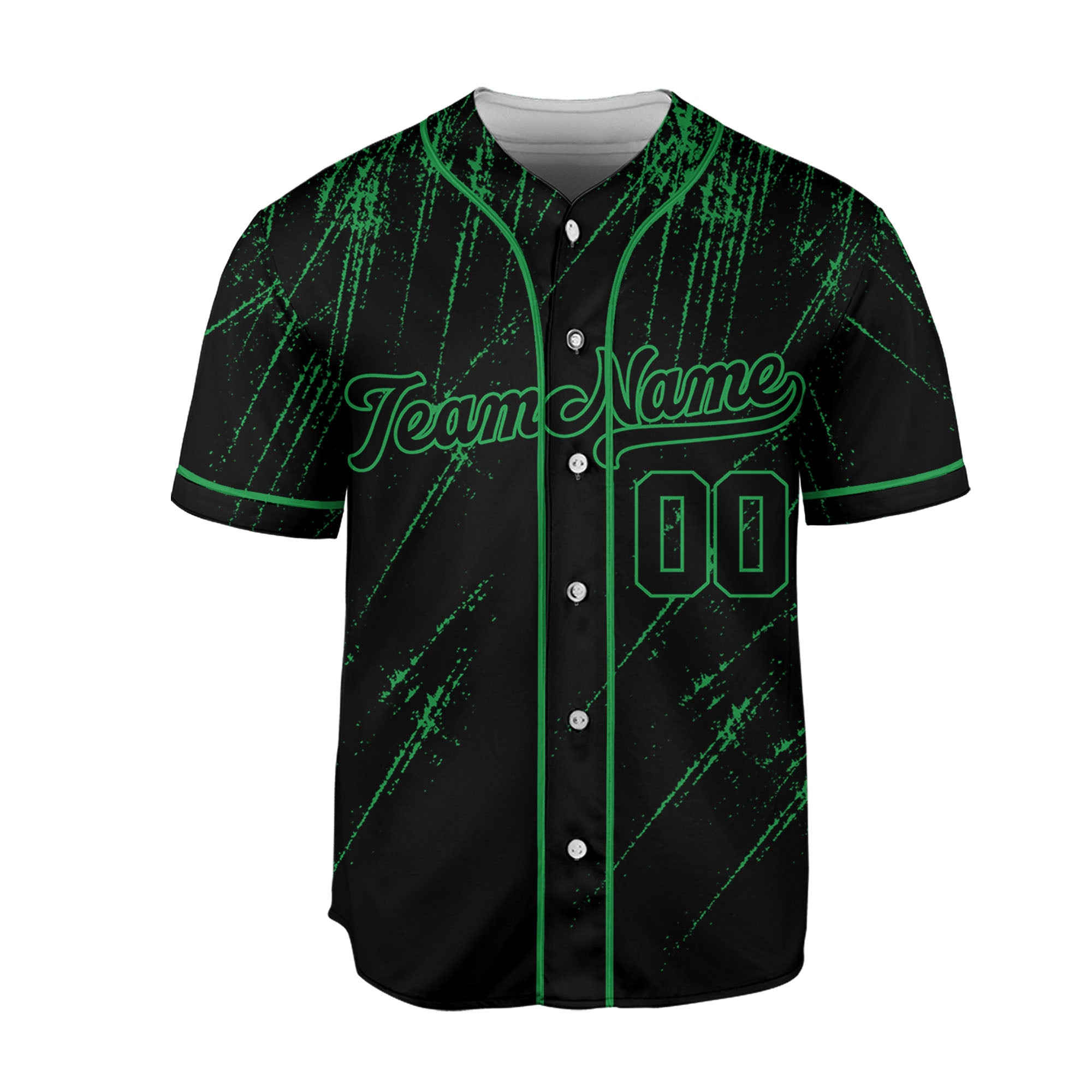 Personalize-Team-Name-And-Number-Painting-Brush-Stroke-Green