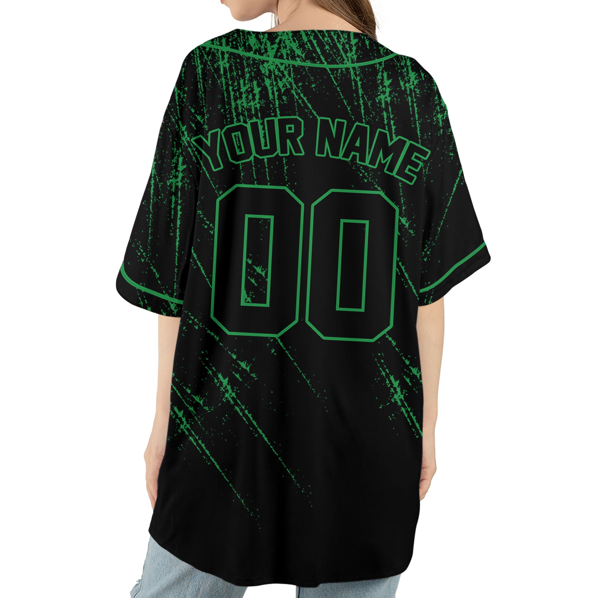 Personalize-Team-Name-And-Number-Painting-Brush-Stroke-Green
