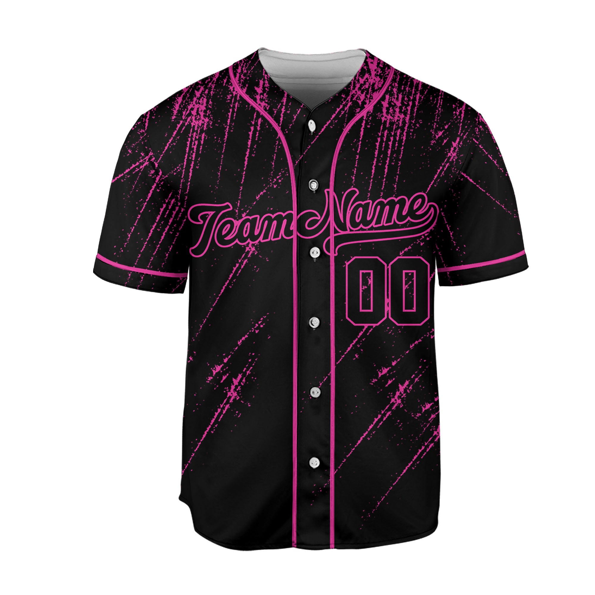 Personalize-Team-Name-And-Number-Painting-Brush-Stroke-Pink