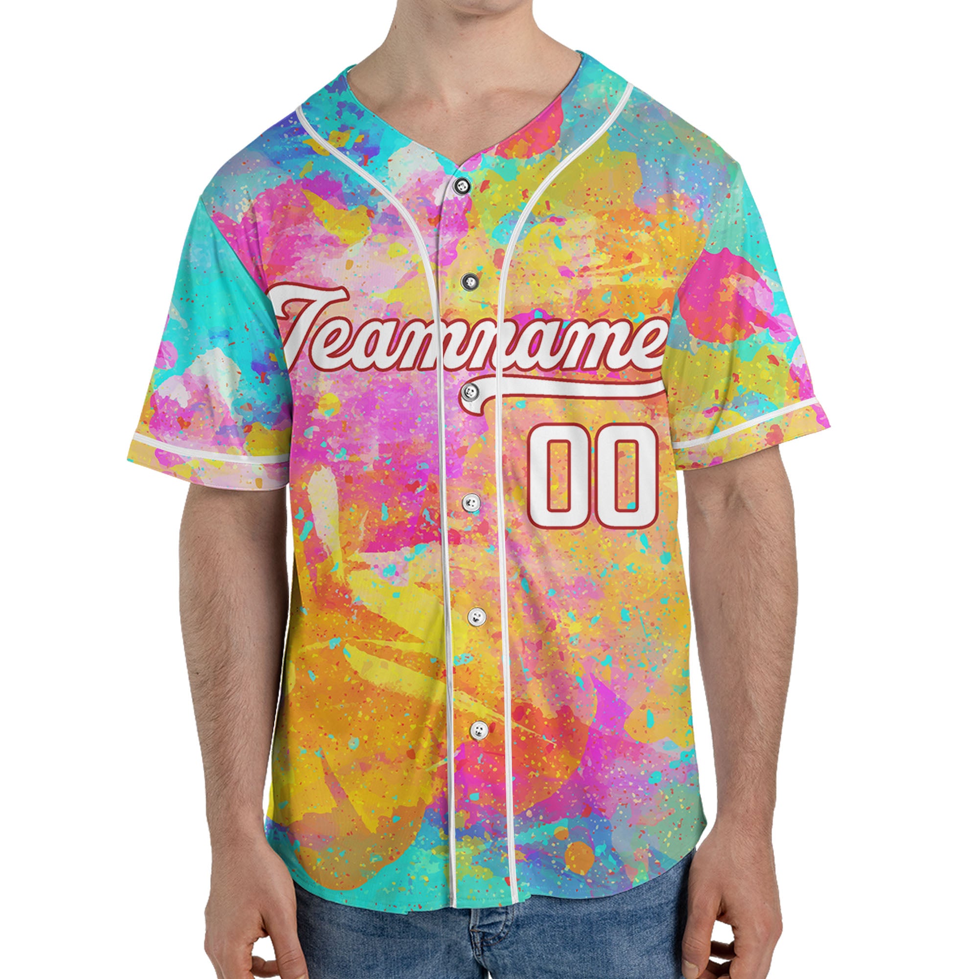 Personalize-Team-Name-And-Number-Painting-Colorful