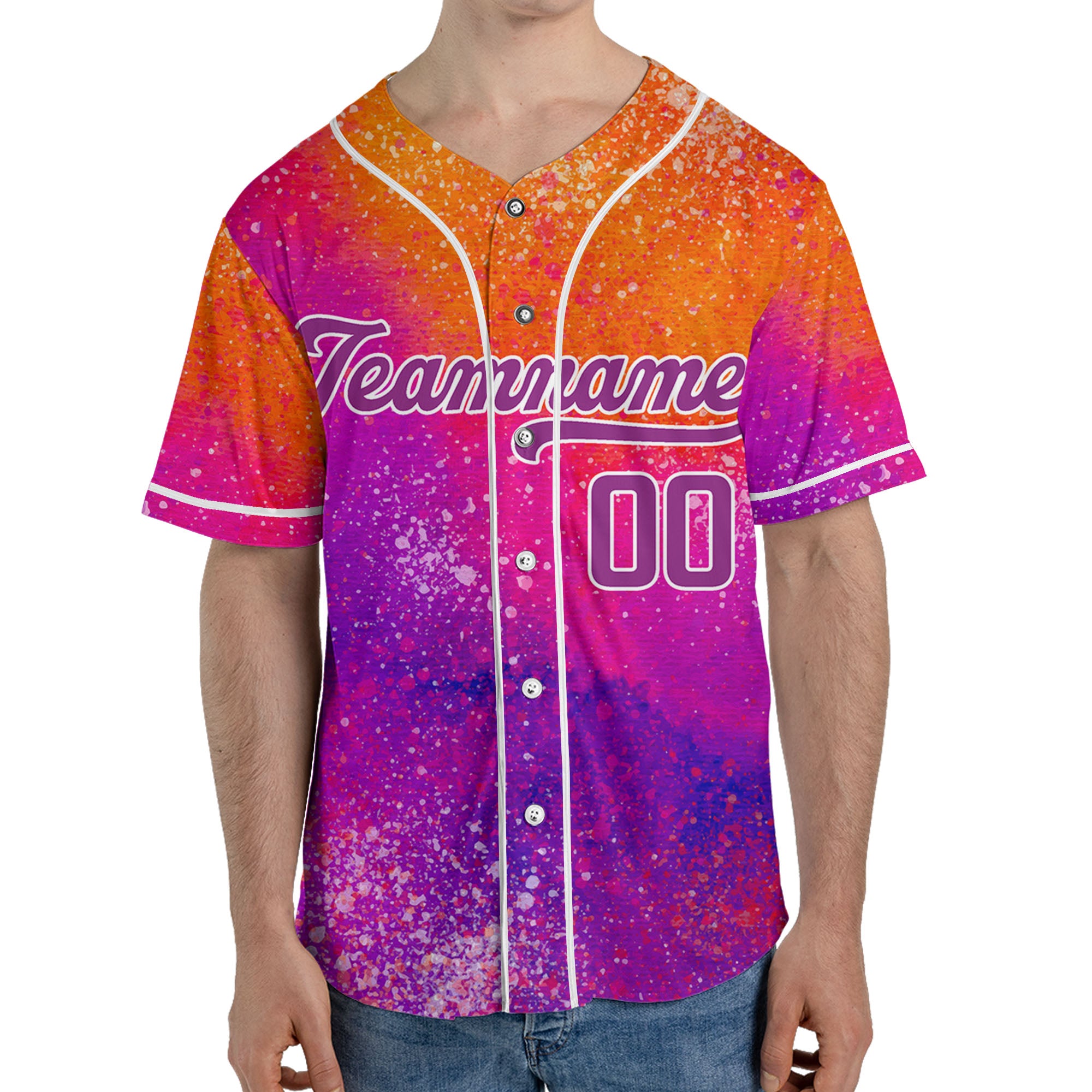 Personalize-Team-Name-And-Number-Painting-Colorful-Happy-Holi-Purple