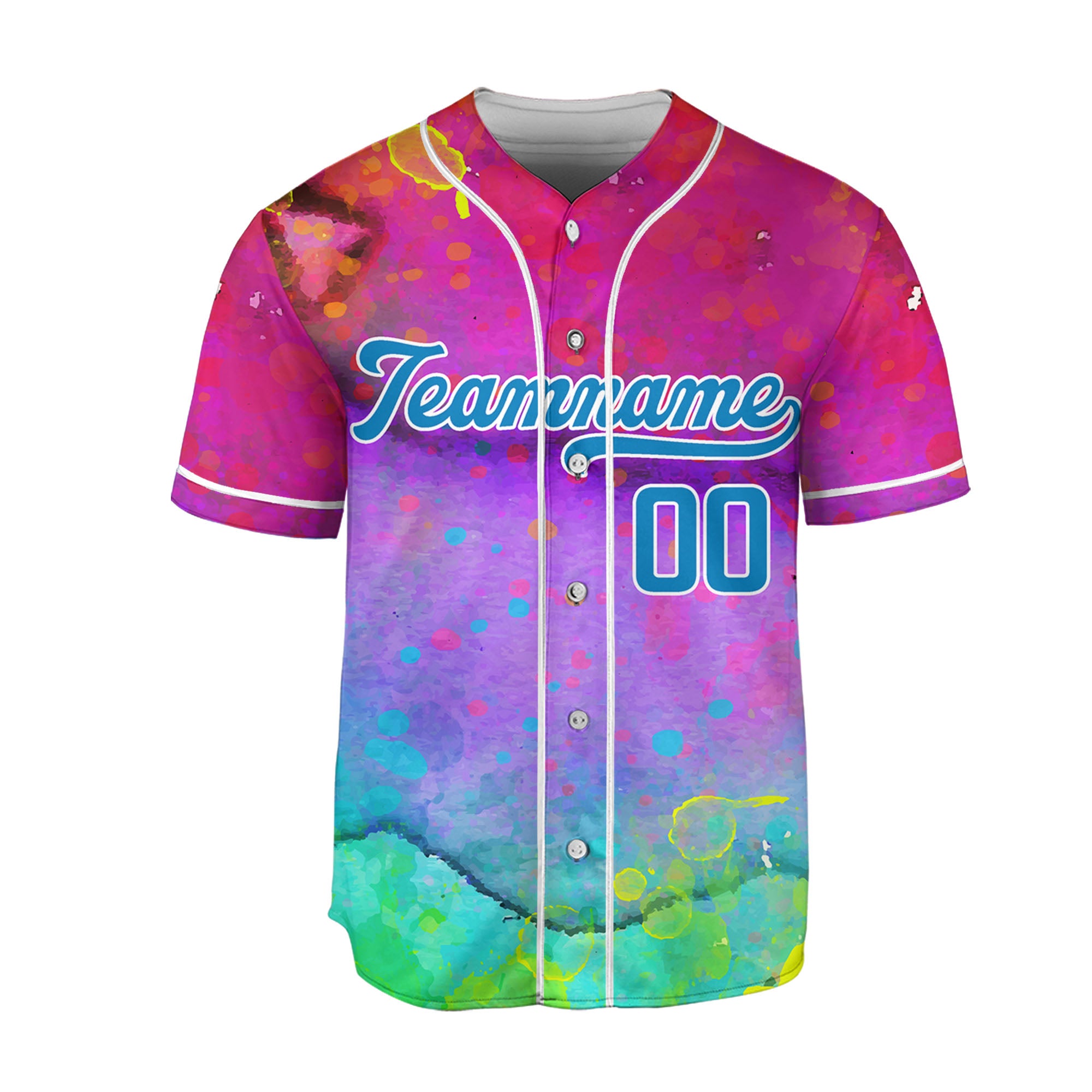 Personalize-Team-Name-And-Number-Painting-Colorful-Watercolor-Vivid-Holi-Festival
