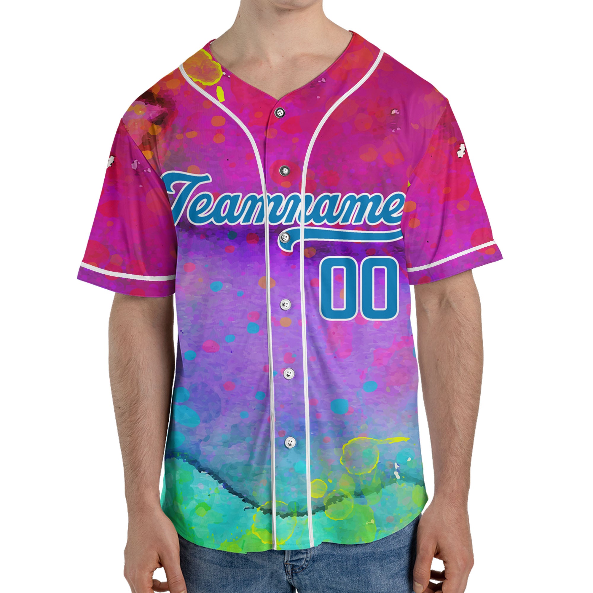 Personalize-Team-Name-And-Number-Painting-Colorful-Watercolor-Vivid-Holi-Festival