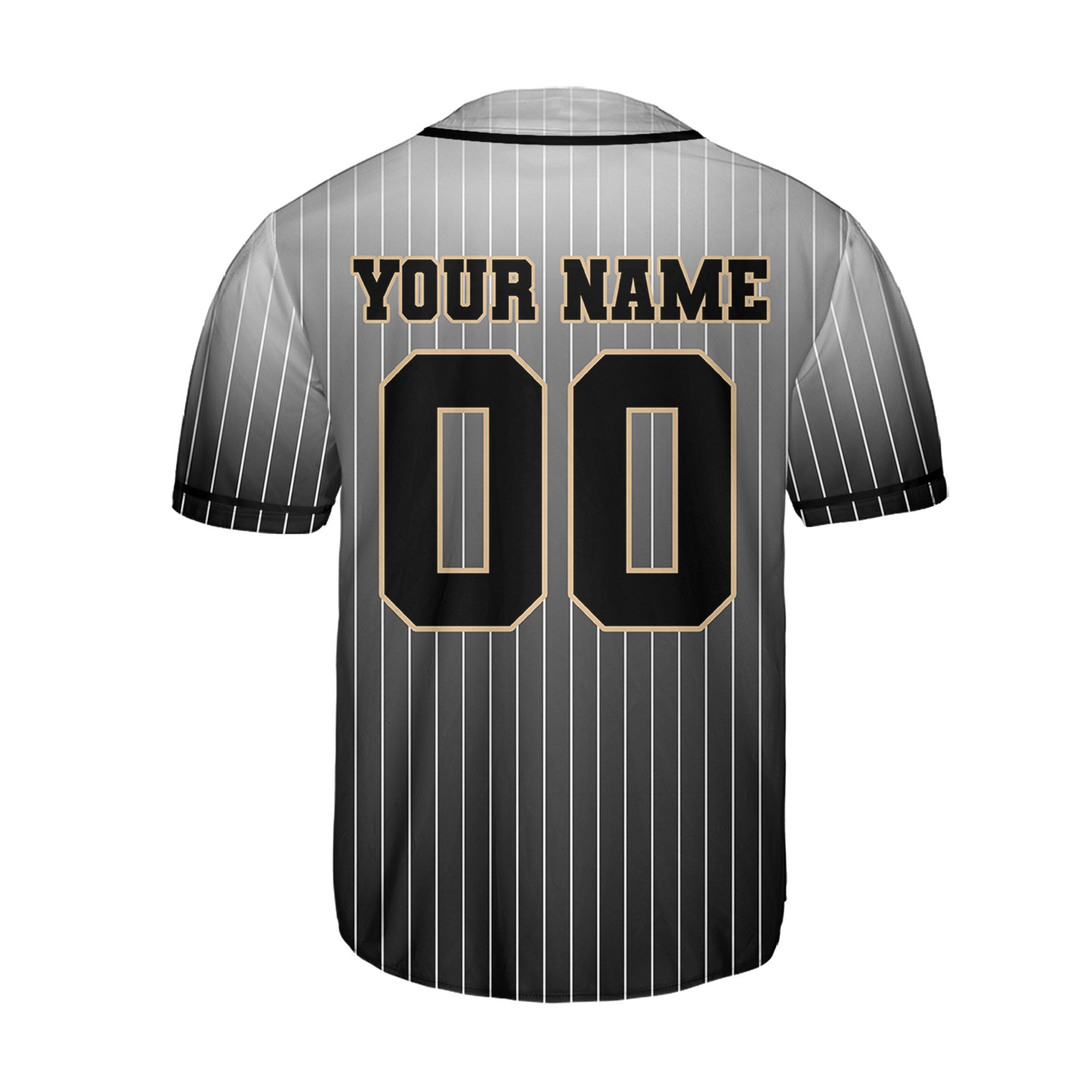 Personalize-Team-Name-And-Number-Striped-Gradient-Awesome-Black-White