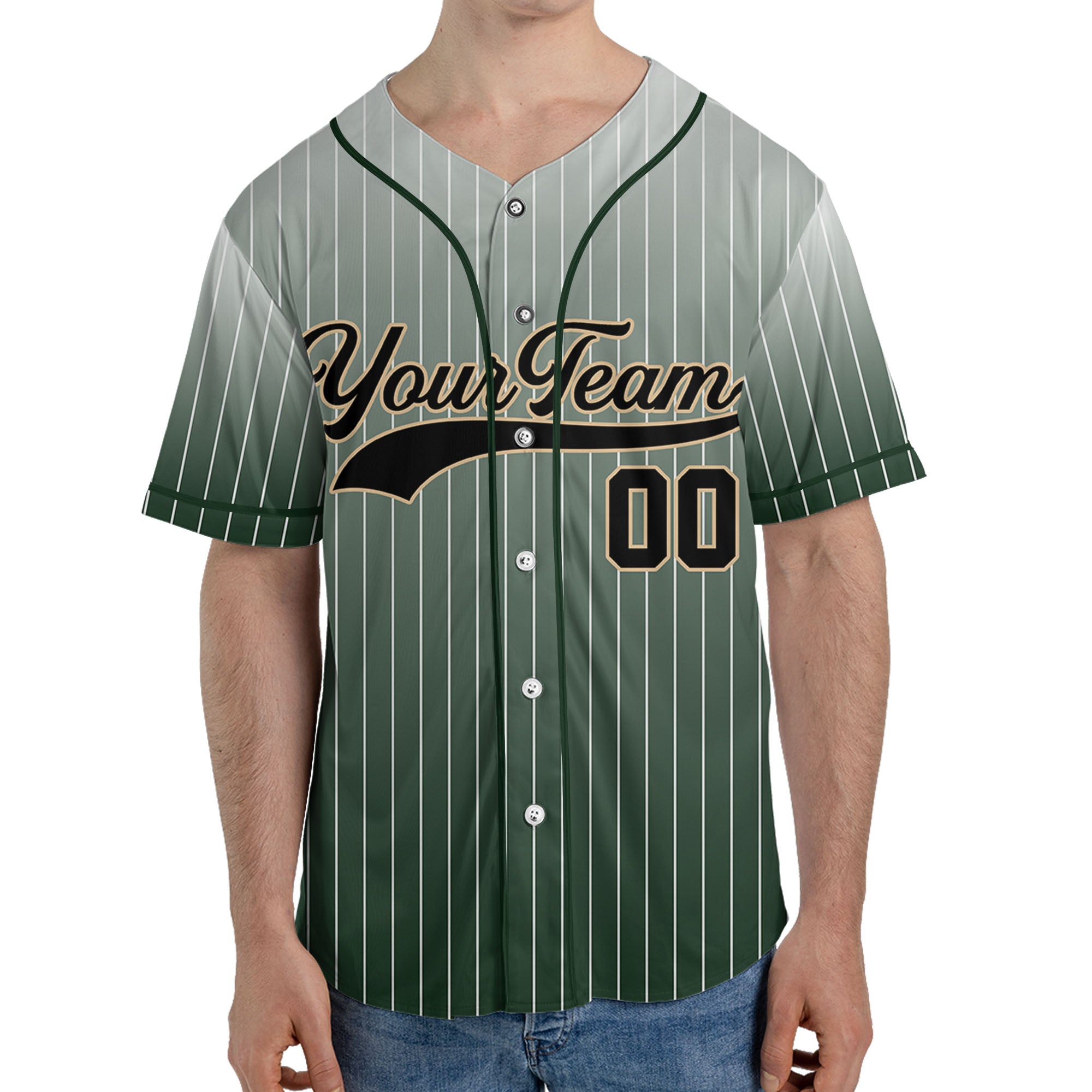 Personalize-Team-Name-And-Number-Striped-Gradient-Awesome-Green-White