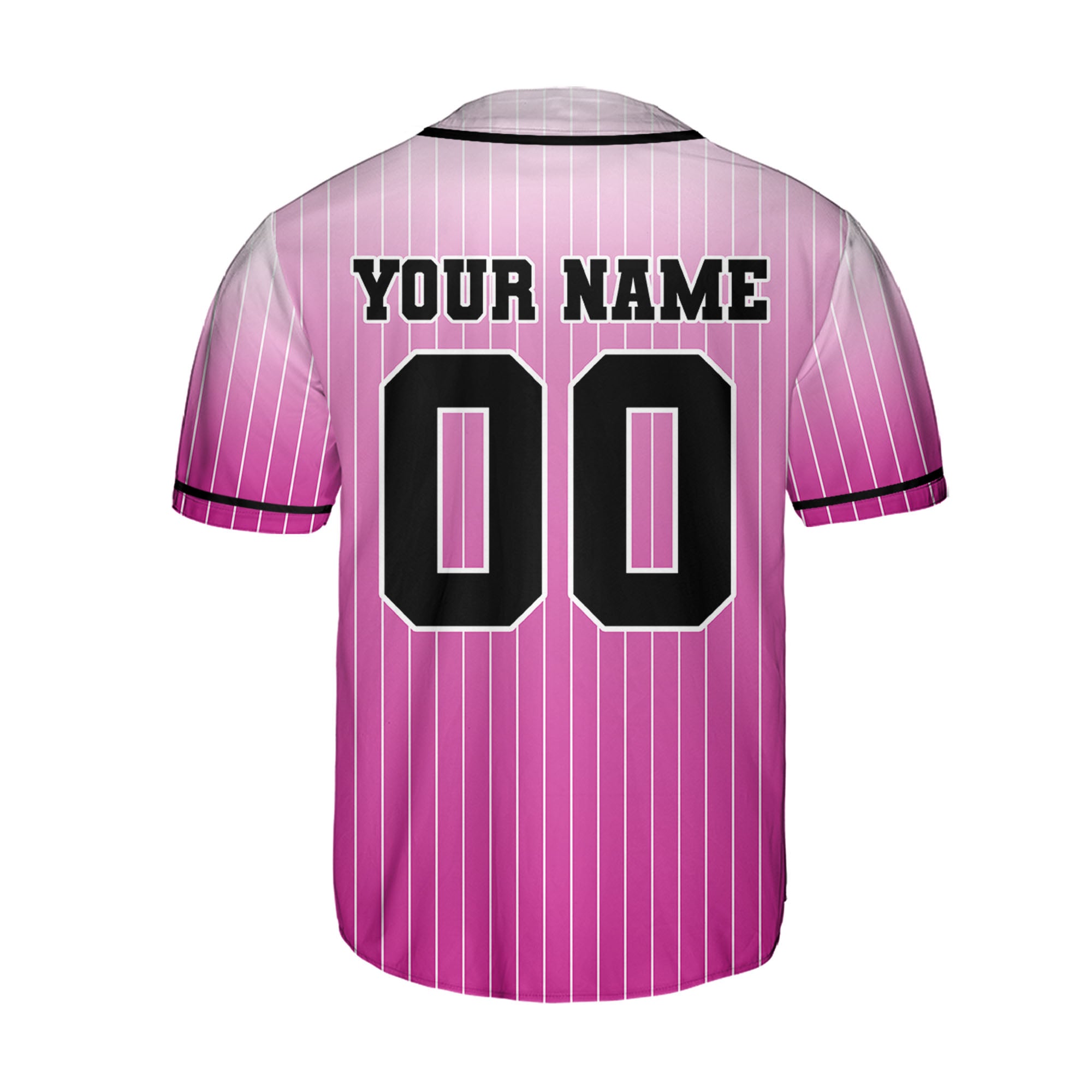 Personalize-Team-Name-And-Number-Striped-Gradient-Awesome-Pink-White
