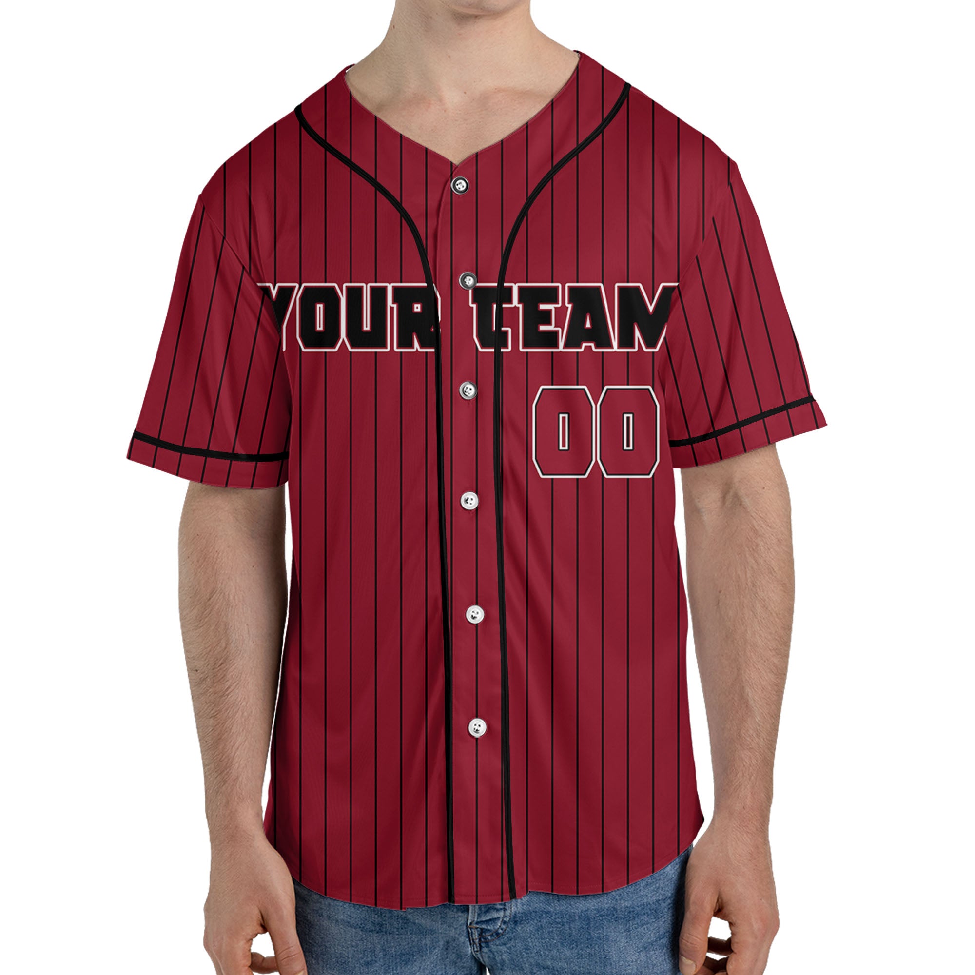 Personalize-Team-Name-Anti-Hero-Pool-Costum-Red-Striped-Black