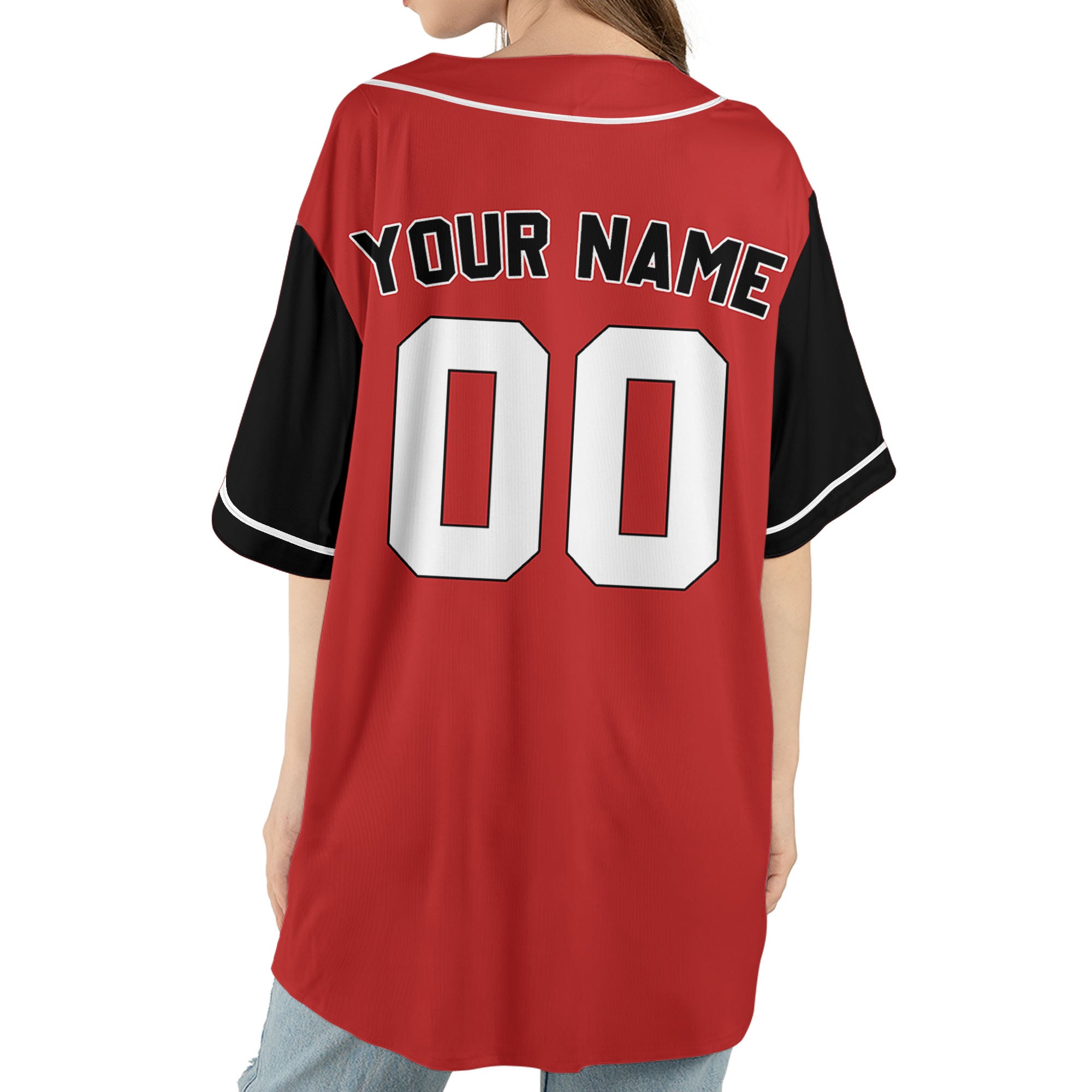 Personalize-Team-Name-Baseball-Sport-Awesome-Red-Black