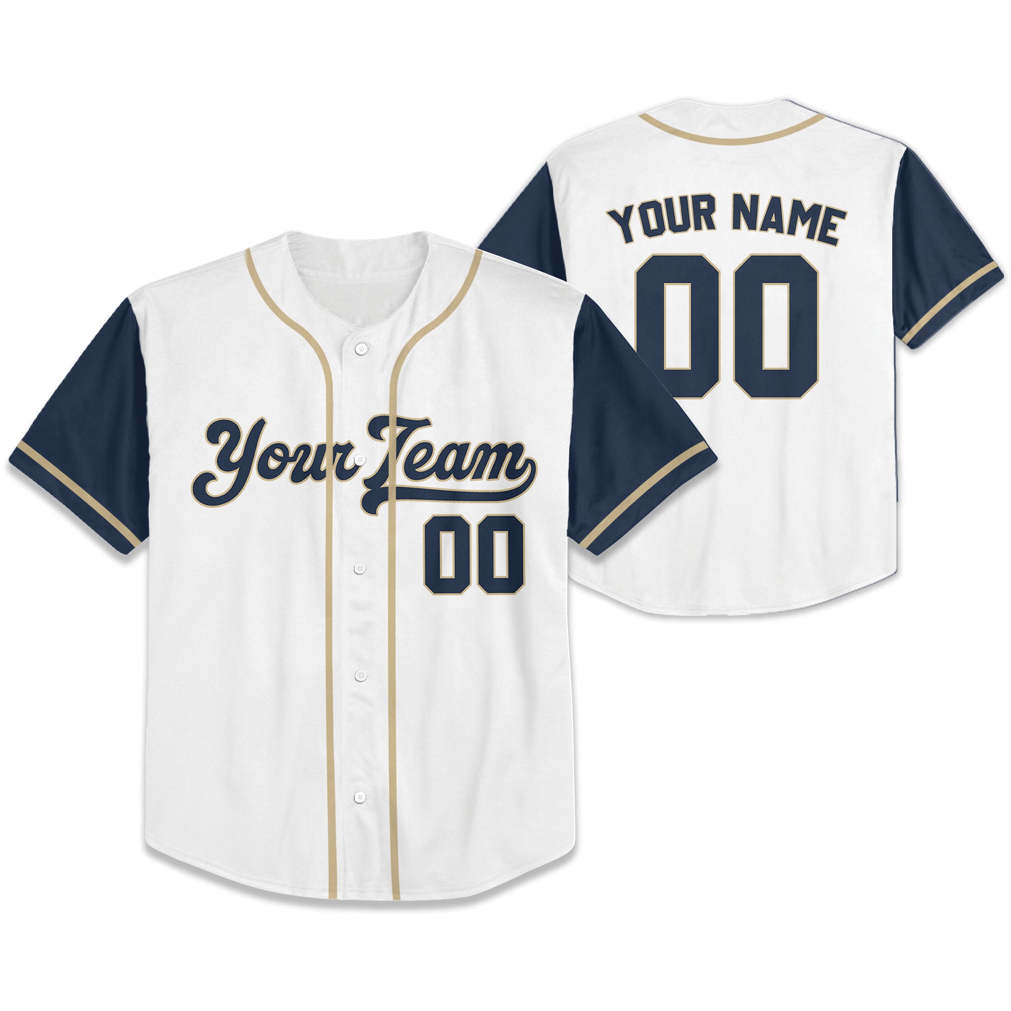 Personalize-Team-Name-Baseball-Sport-Awesome-White-Navy
