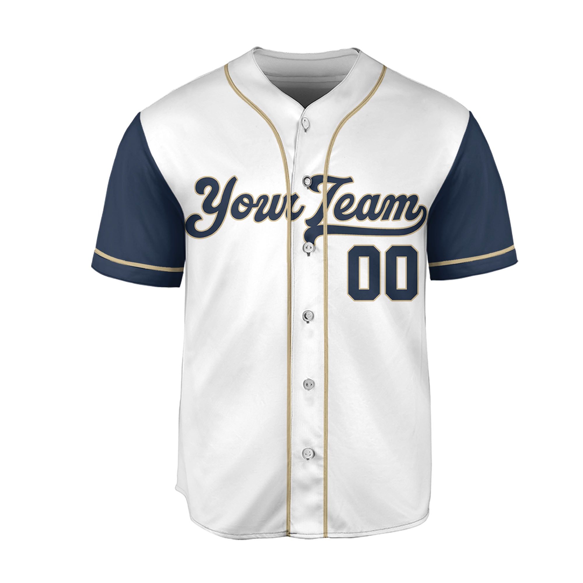 Personalize-Team-Name-Baseball-Sport-Awesome-White-Navy
