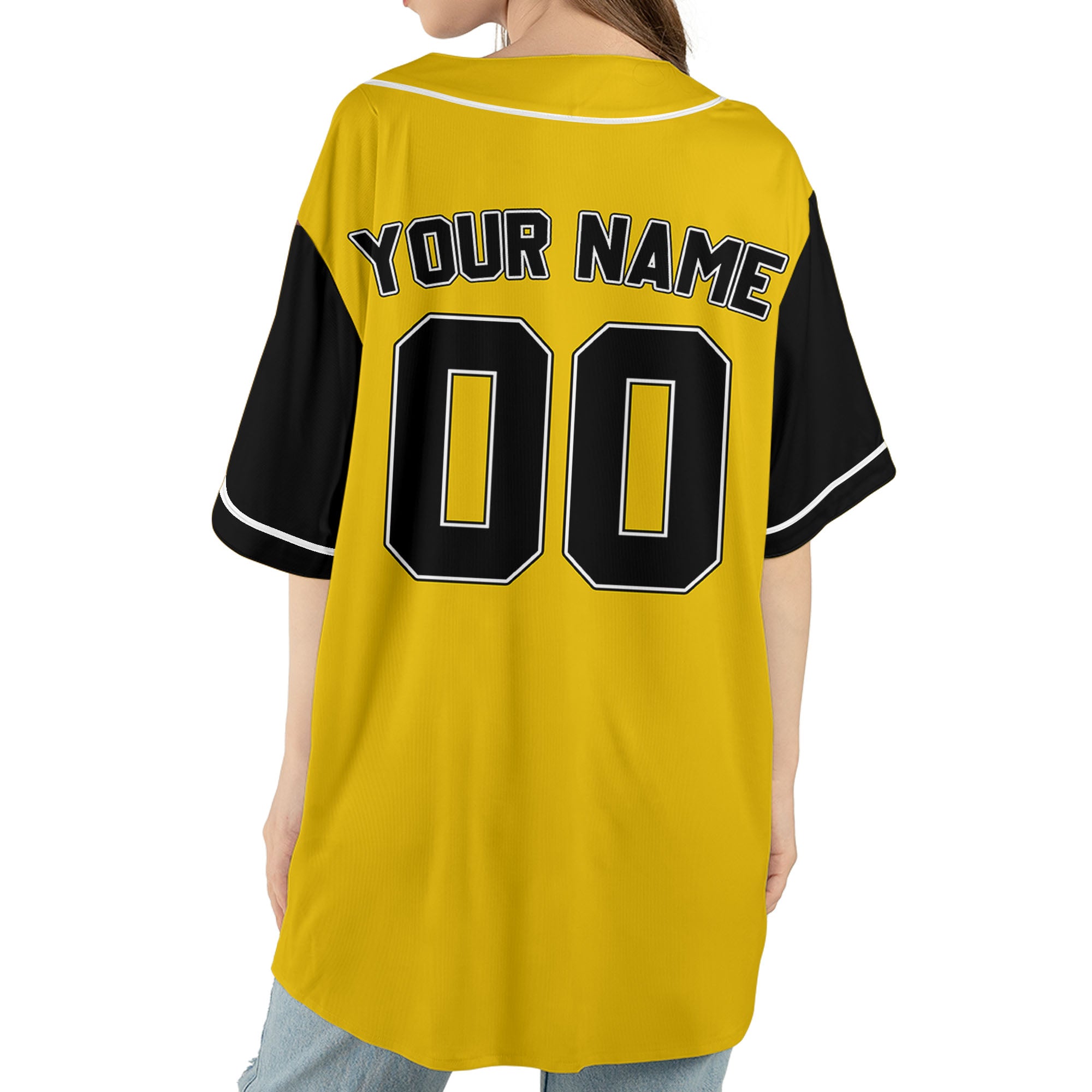 Personalize-Team-Name-Baseball-Sport-Awesome-Yellow-Black