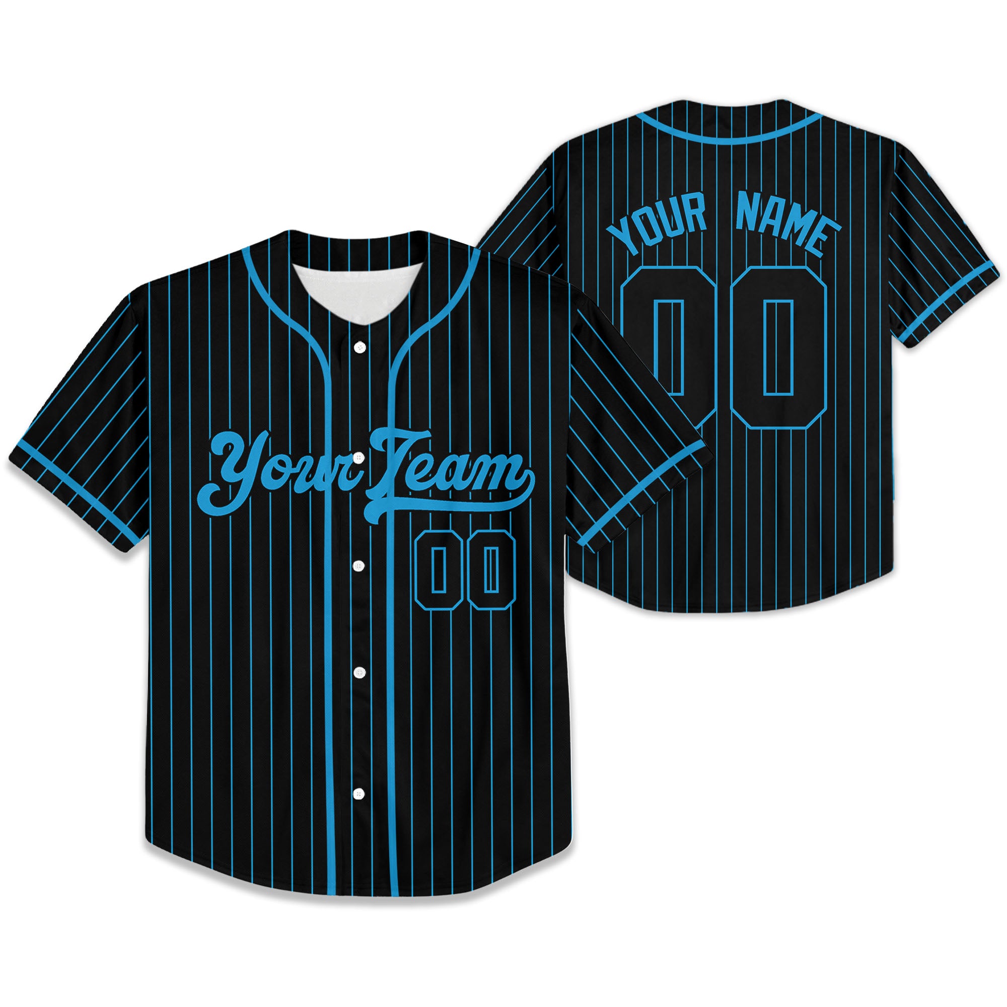 Personalize-Team-Name-Baseball-Striped-Style-Black-Blue