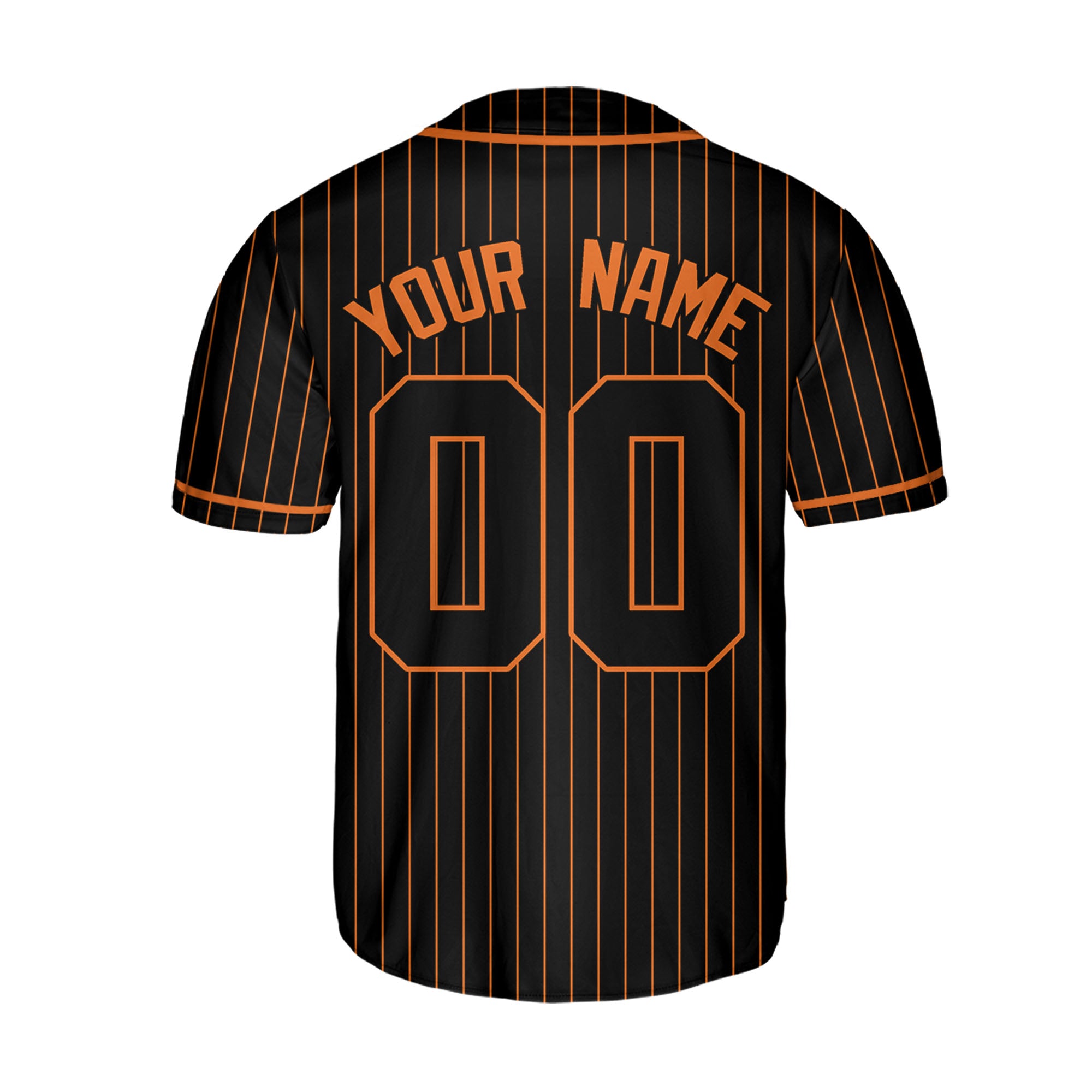 Personalize-Team-Name-Baseball-Striped-Style-Black-Orange