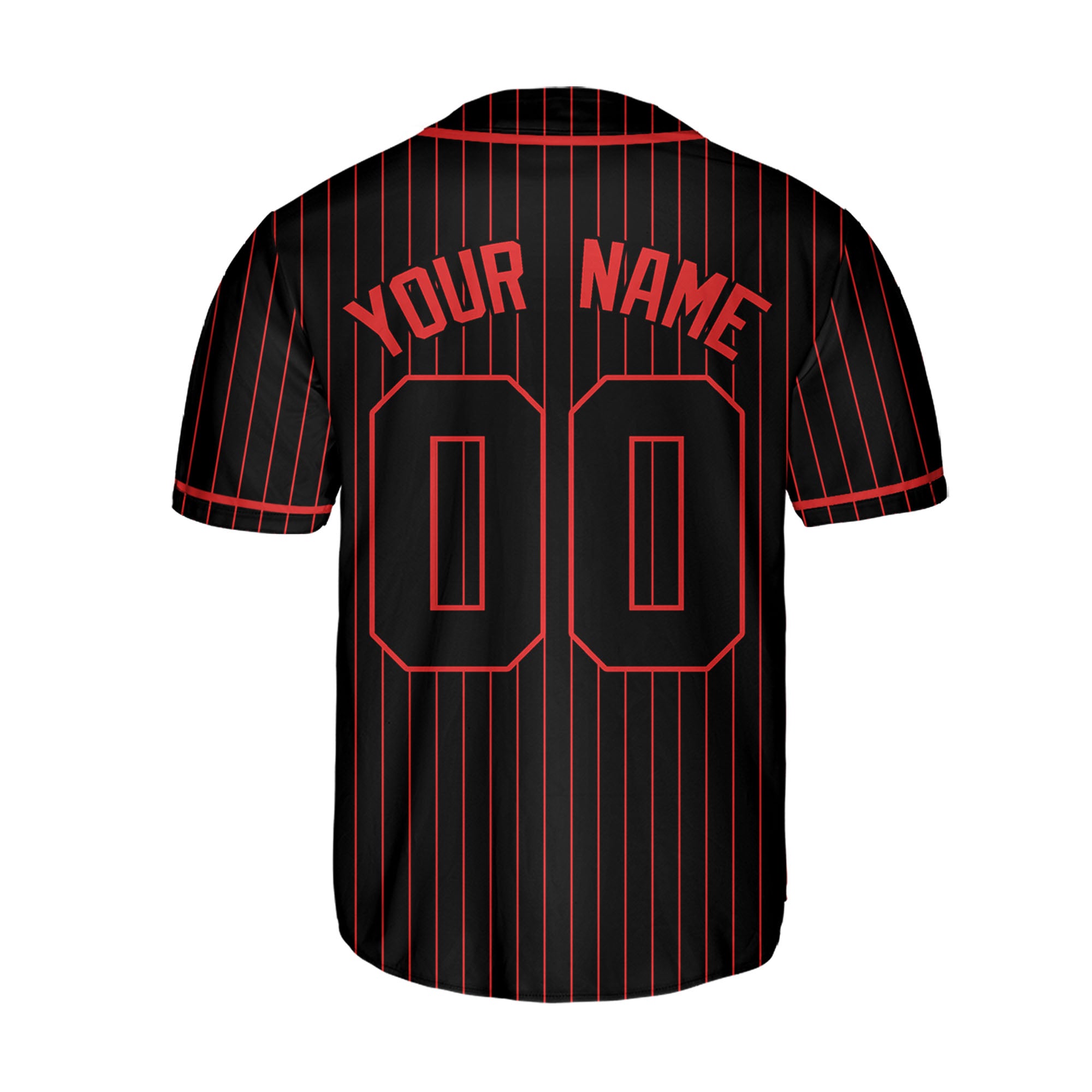 Personalize-Team-Name-Baseball-Striped-Style-Black-Red