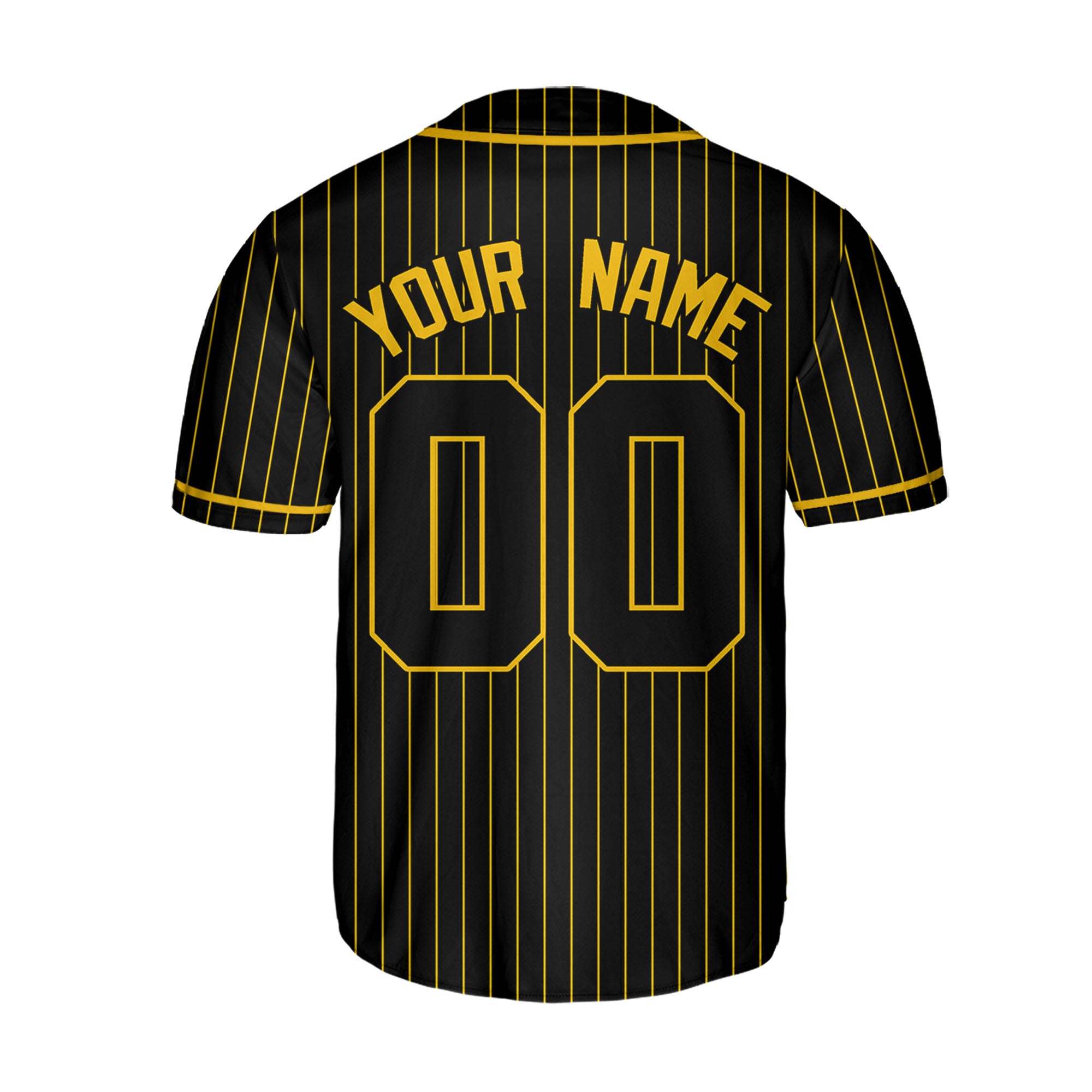 Personalize-Team-Name-Baseball-Striped-Style-Black-Yellow