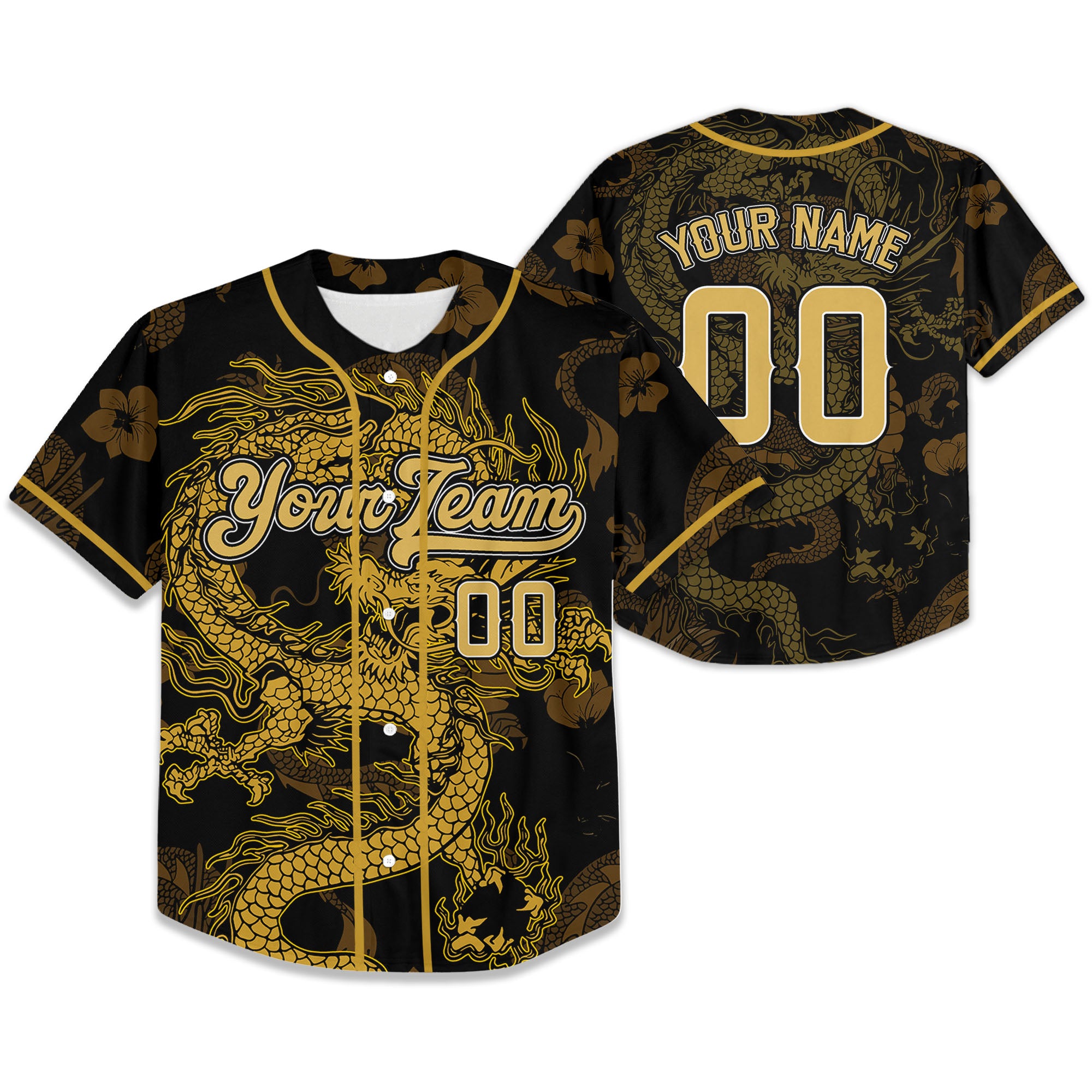 Personalize-Team-Name-Dragon-Texture-Art-Yellow