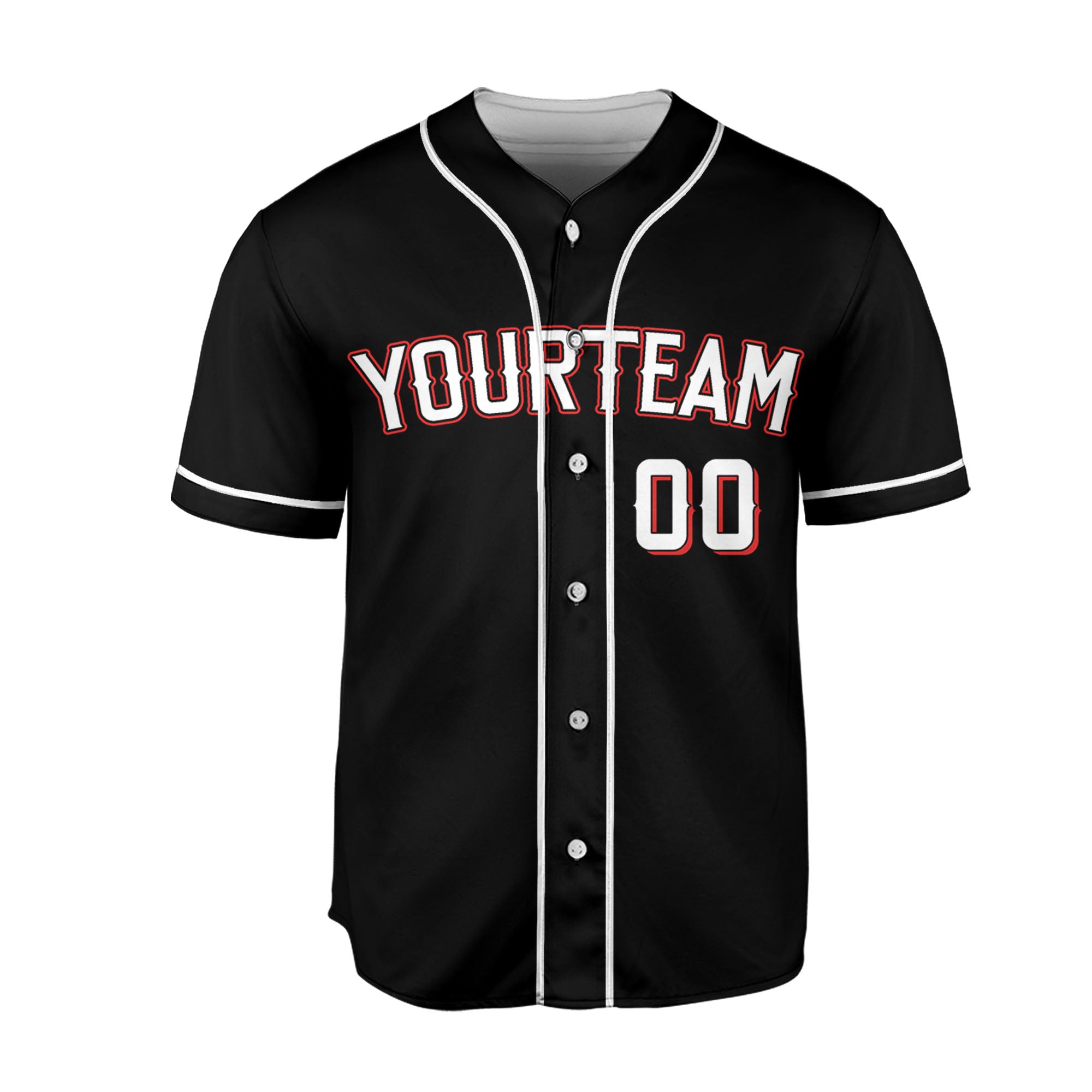 Custom Baseball Team Name Number So Cool Black