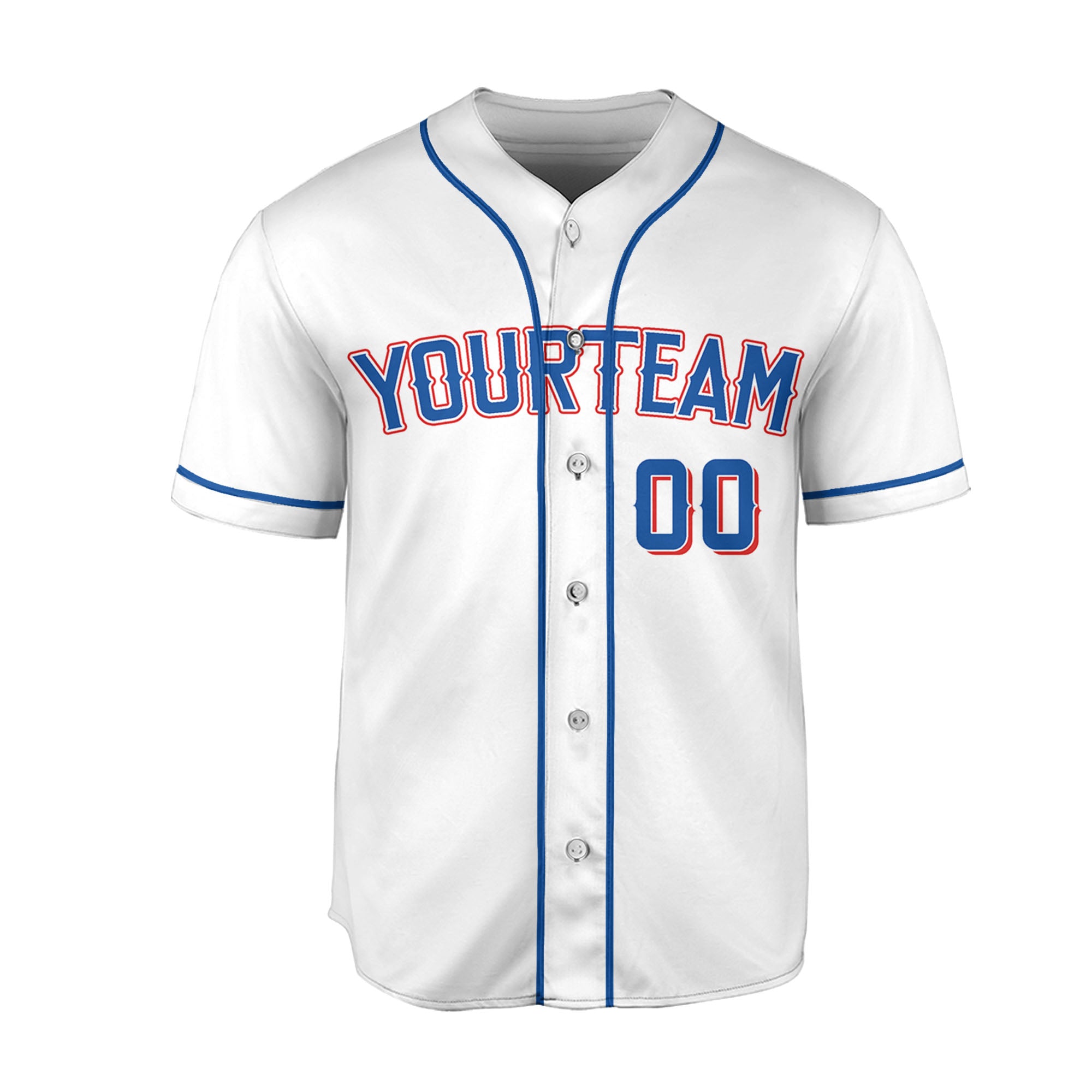 Custom Baseball Team Name Number So Cool White