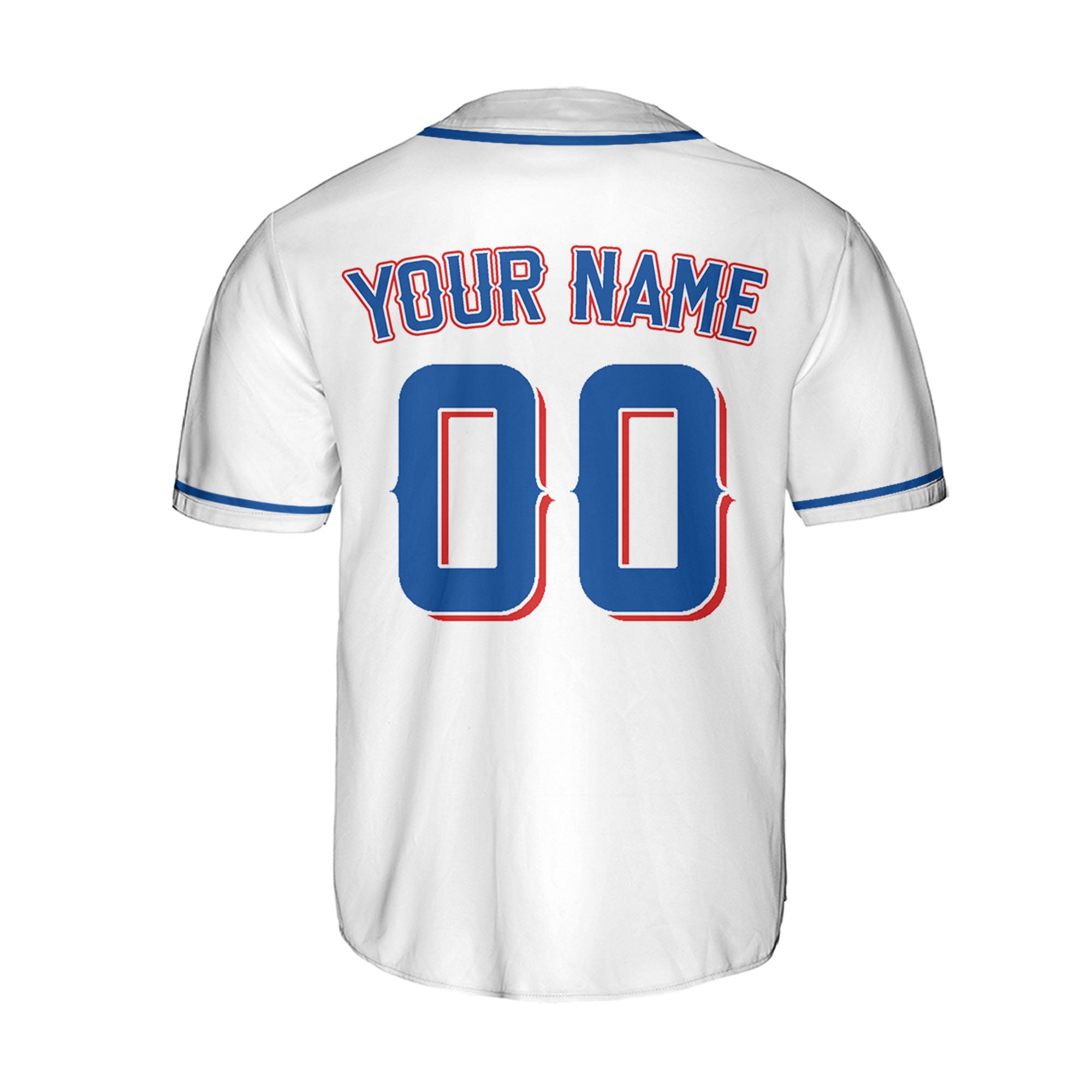 Custom Baseball Team Name Number So Cool White