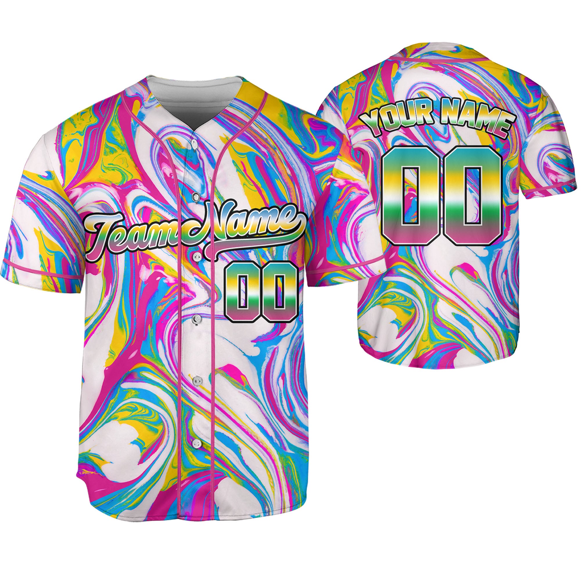 Personalize-Team-Name-Trippy-Colorful-Abstract-Stained