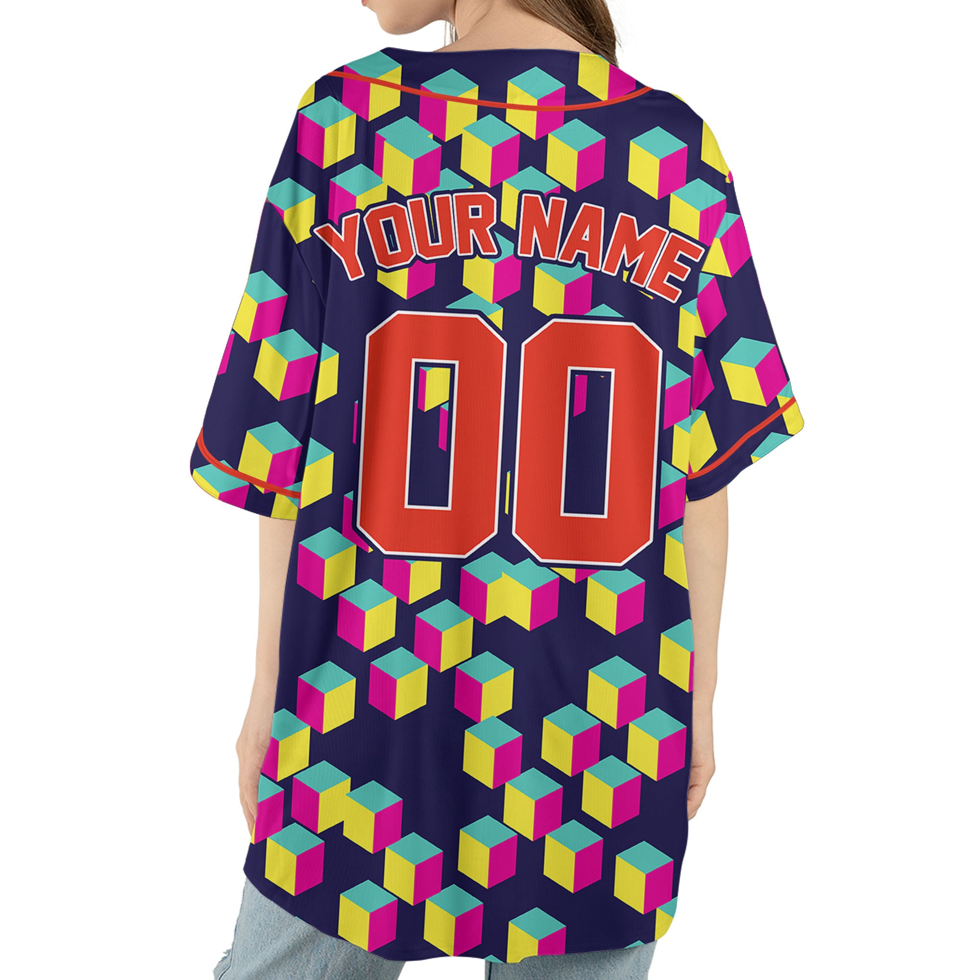 Personalize-Team-Name-Trippy-Colorful-Isometric-Brochure